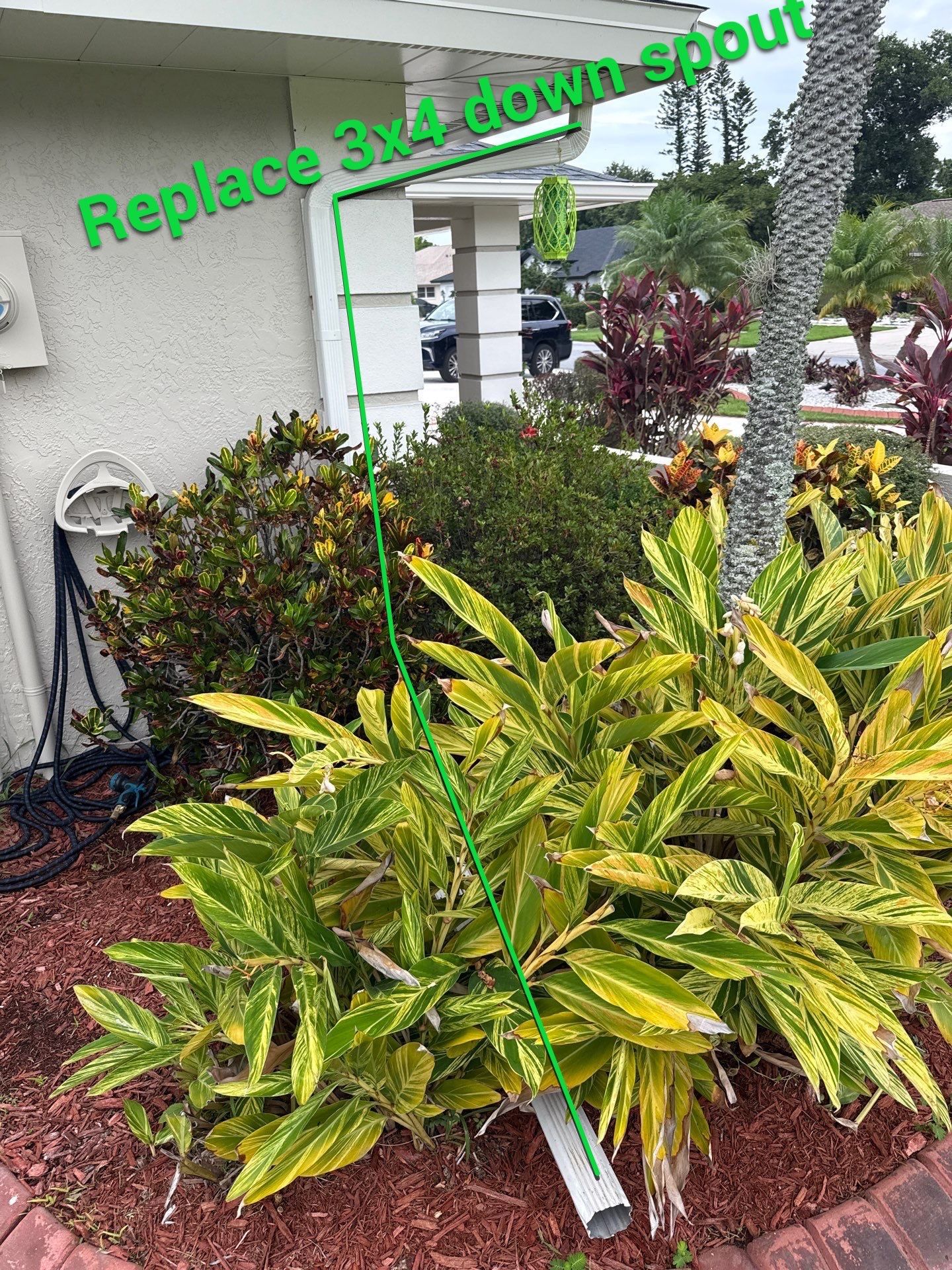 Replace gutter using seal gutters in Sarasota FL by Gutter Professors