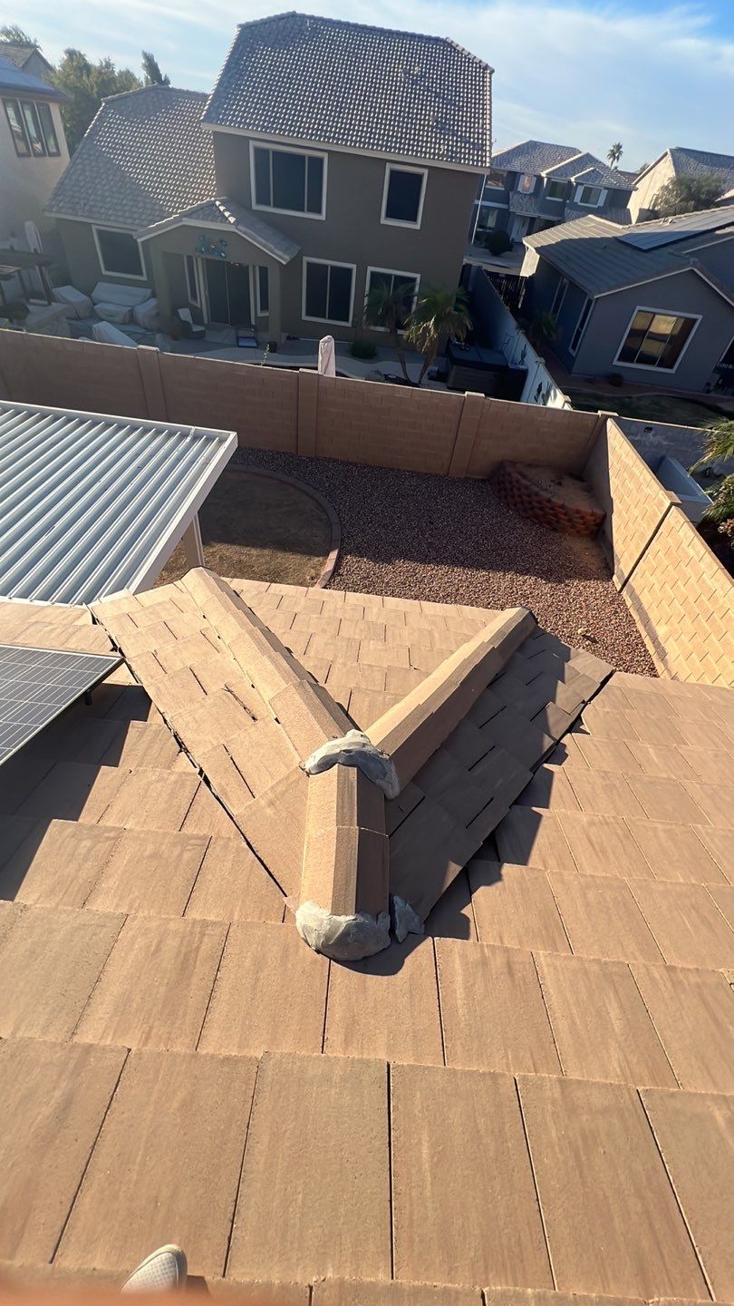 Mesa Tan Concrete Tile by Reimagine Roofing