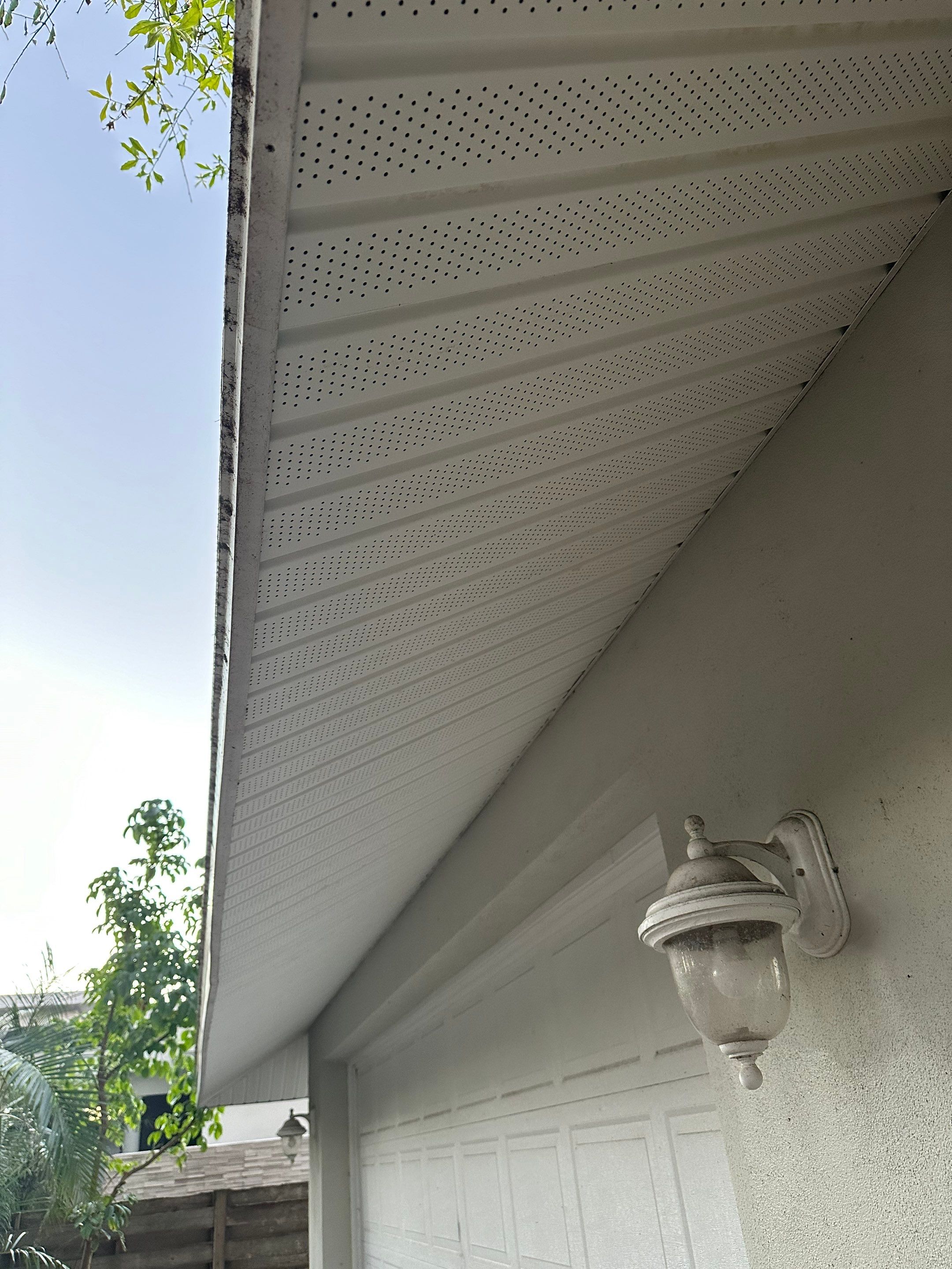 Replace All Soffit in the House in Sarasota FL by Gutter Professors