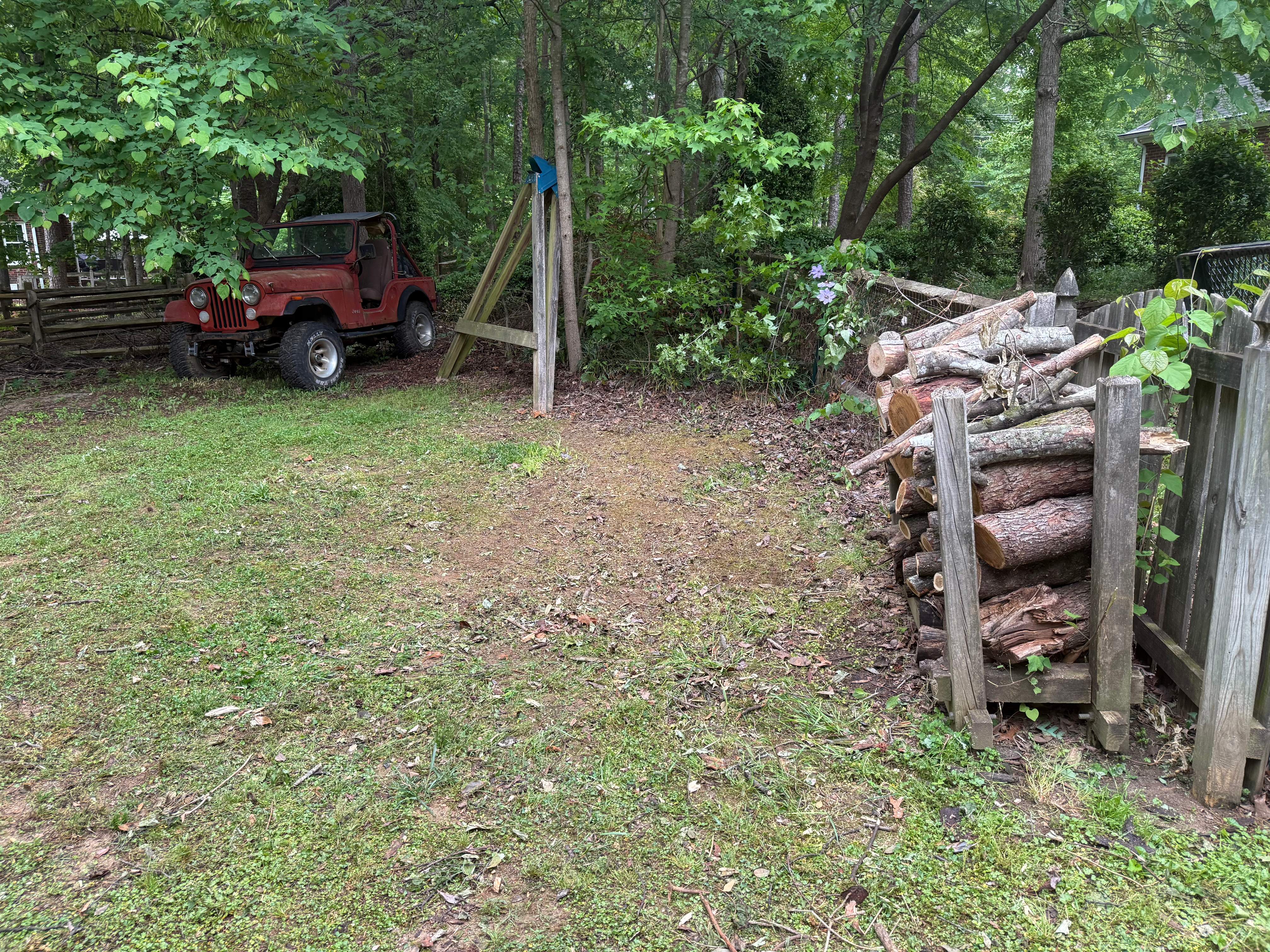 Project in Matthews by Badger Hauling