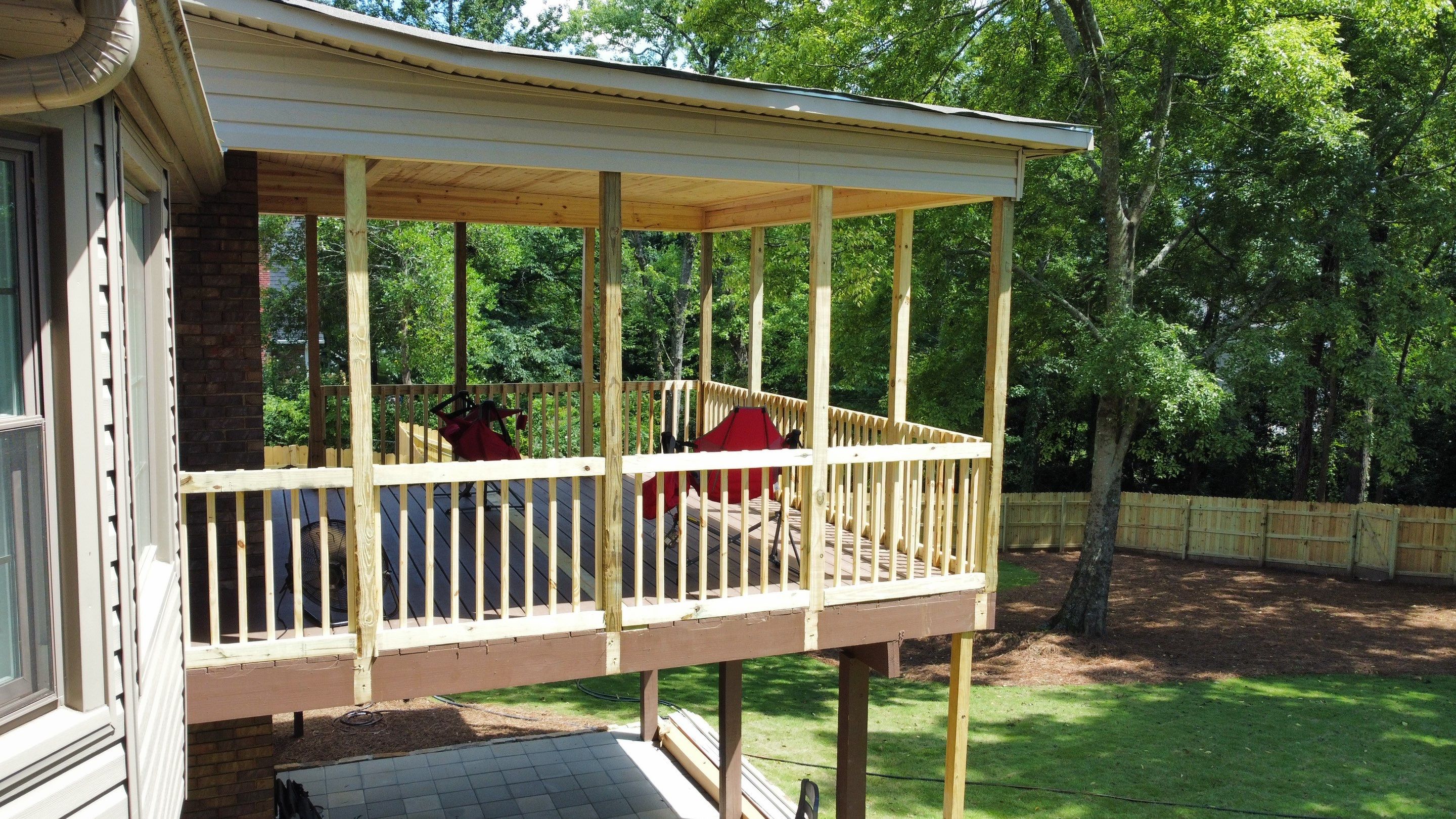 Camero Lane - Screened Porch by Pillar and Pine