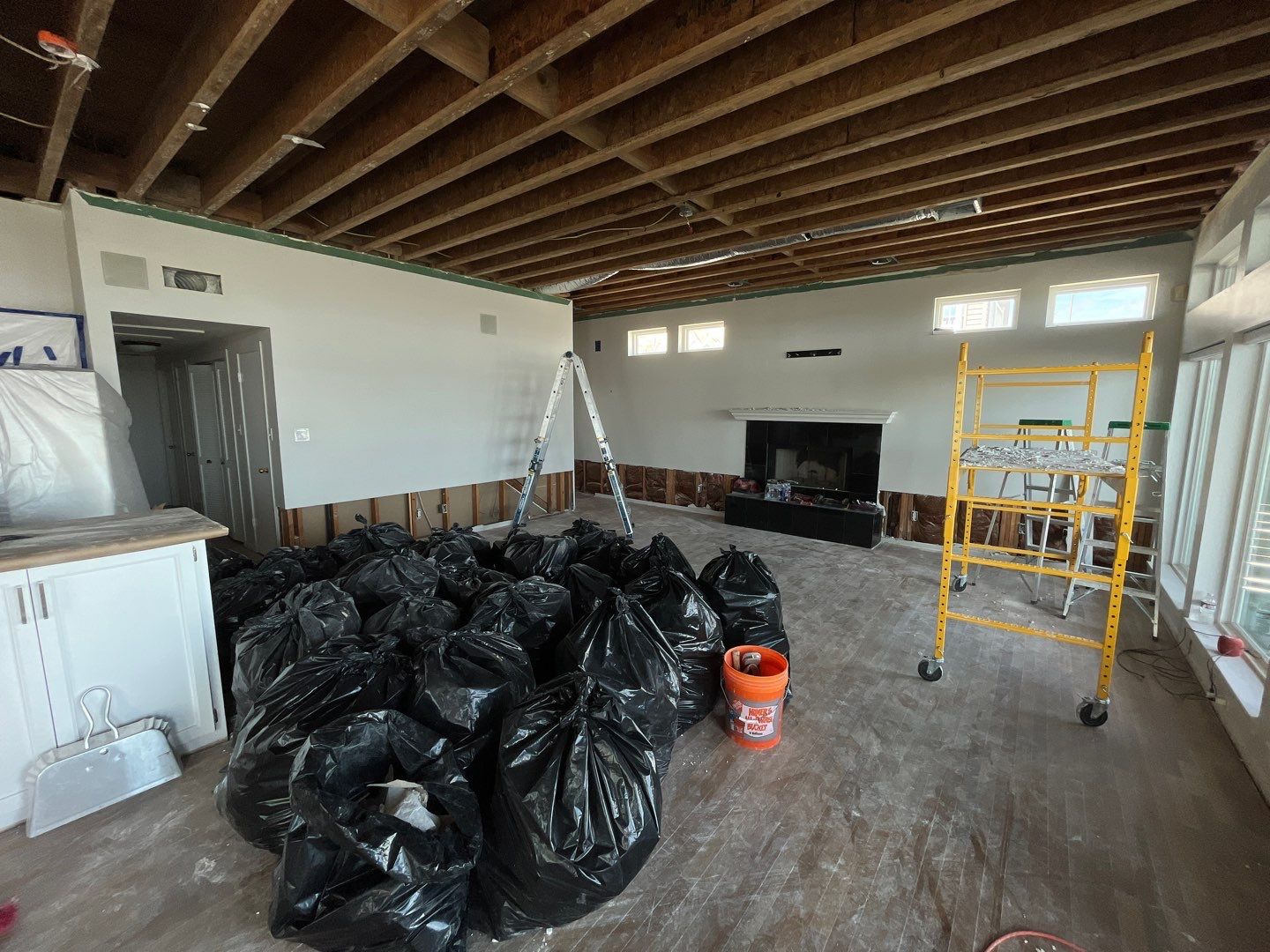 Home restoration by Majesty Construction