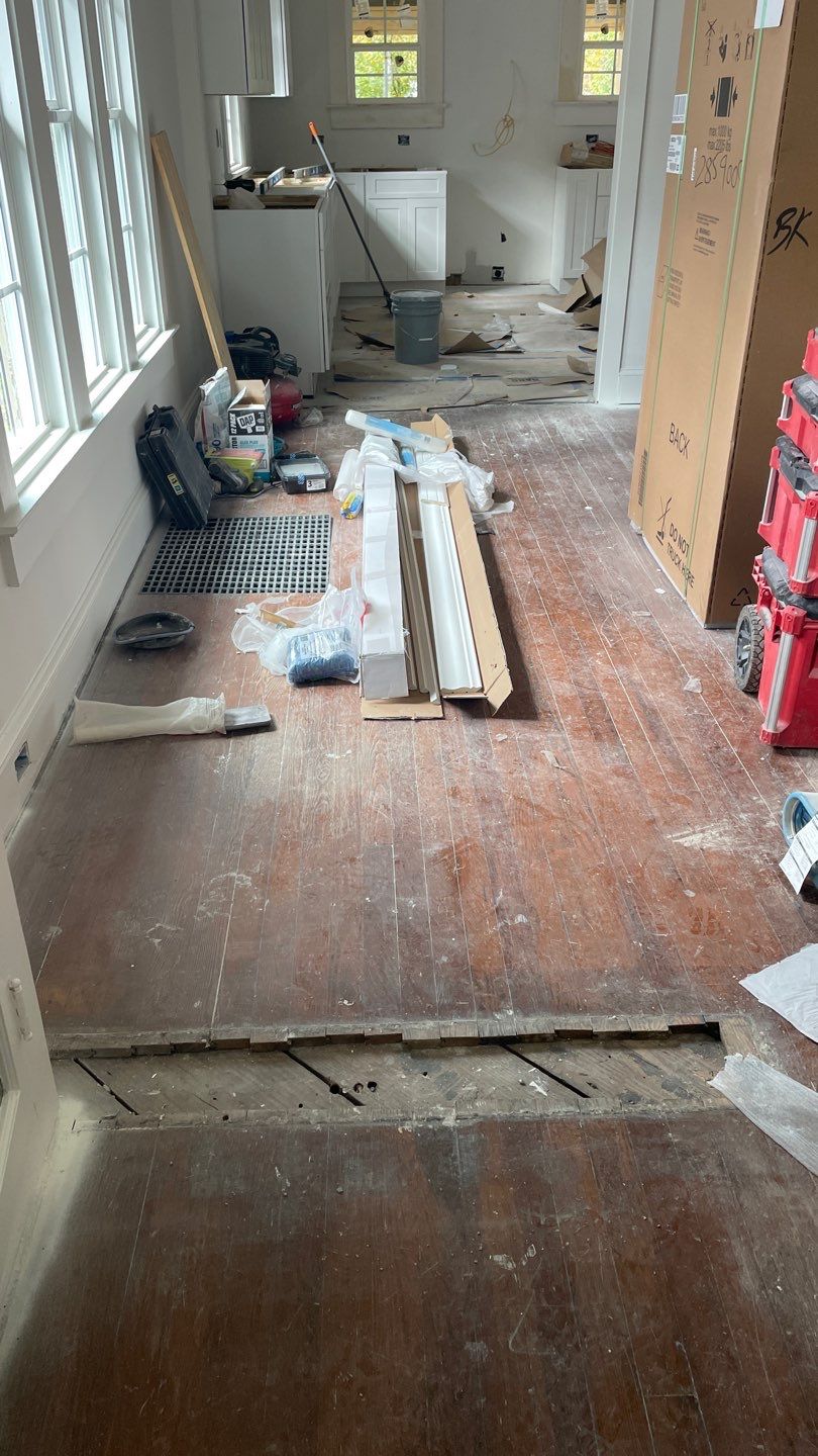 97 Year Old Heart Pine by Footprints Floors of East Atlanta