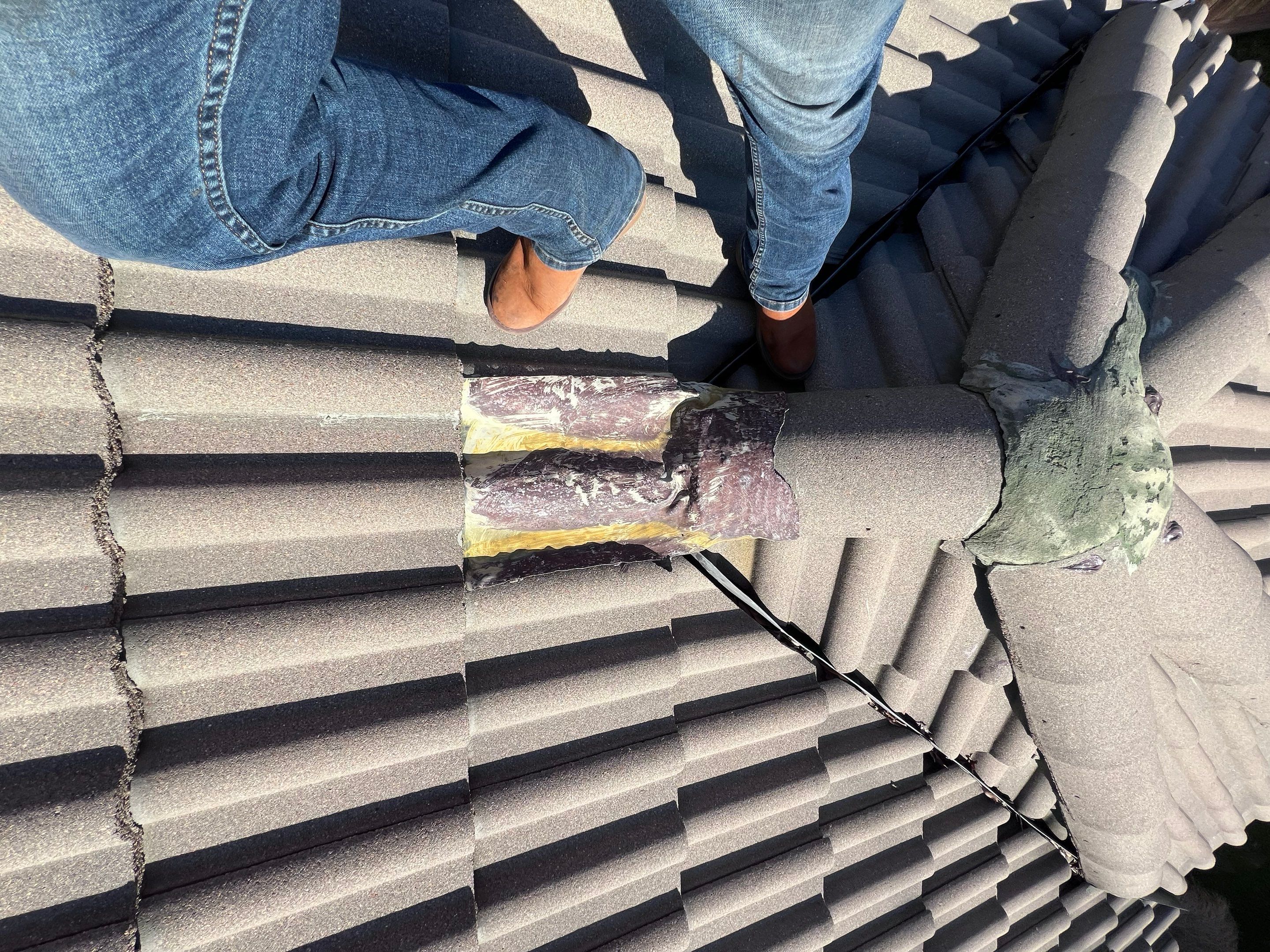 Tile Roof Repair by Roof Repair Company