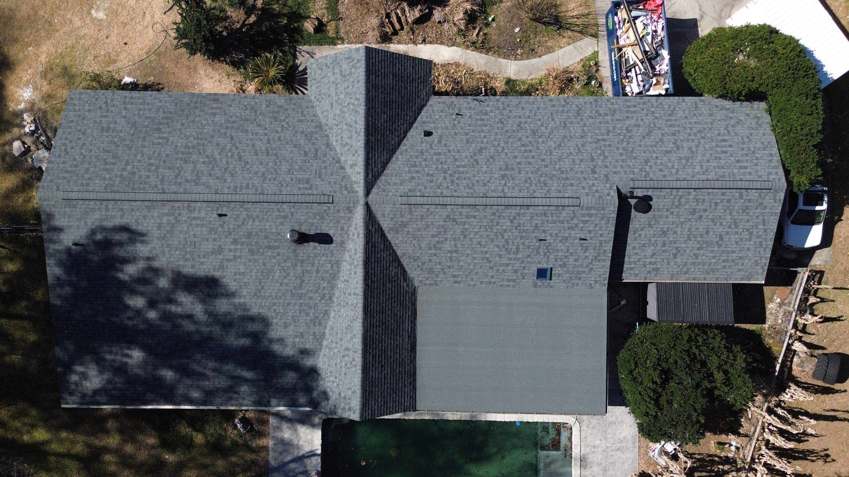 Shingle reroof in Gainesville, FL by Brehm Roofing