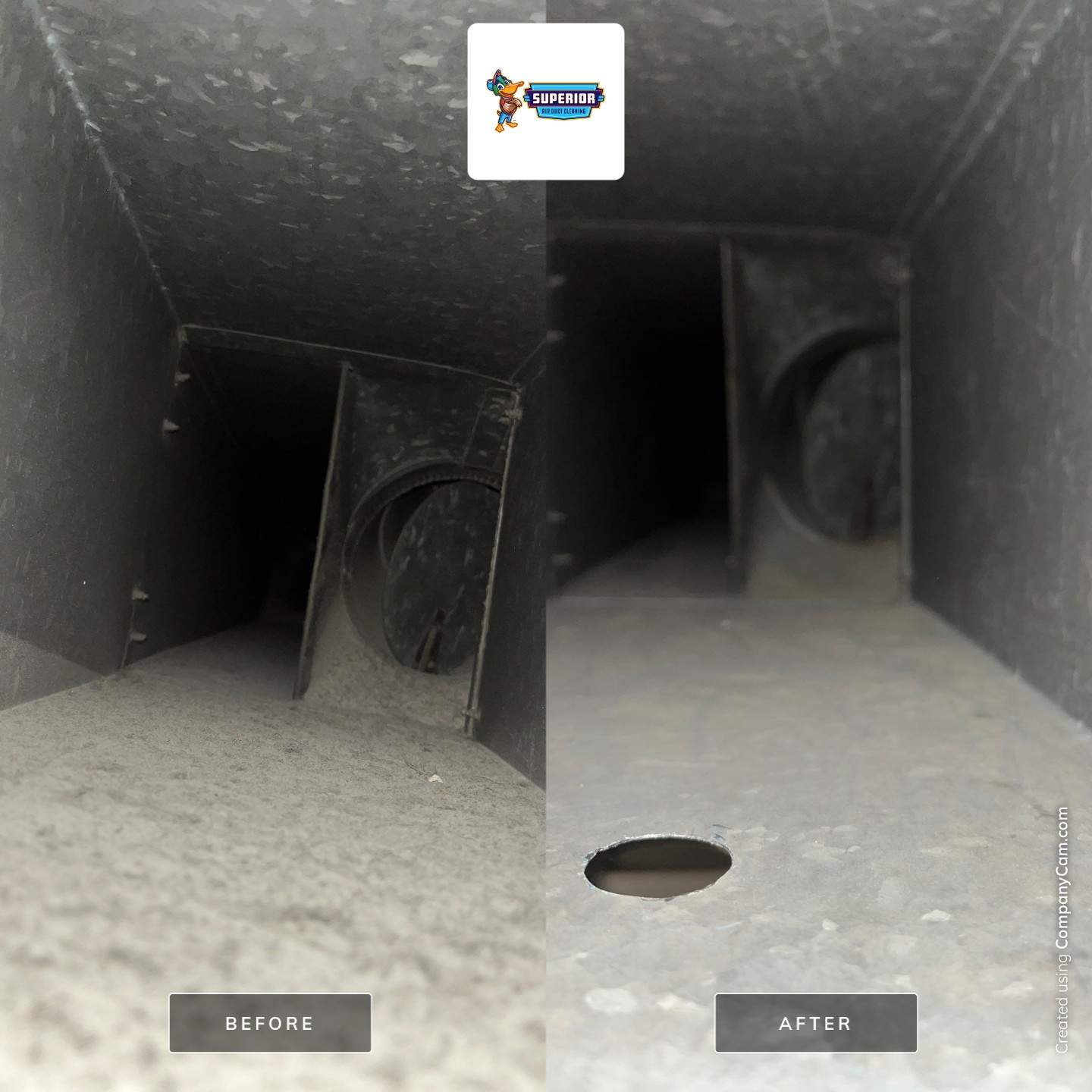 Air Duct Cleaning With a Vacuum Truck in Rochester, PA by Superior Air Duct Cleaning