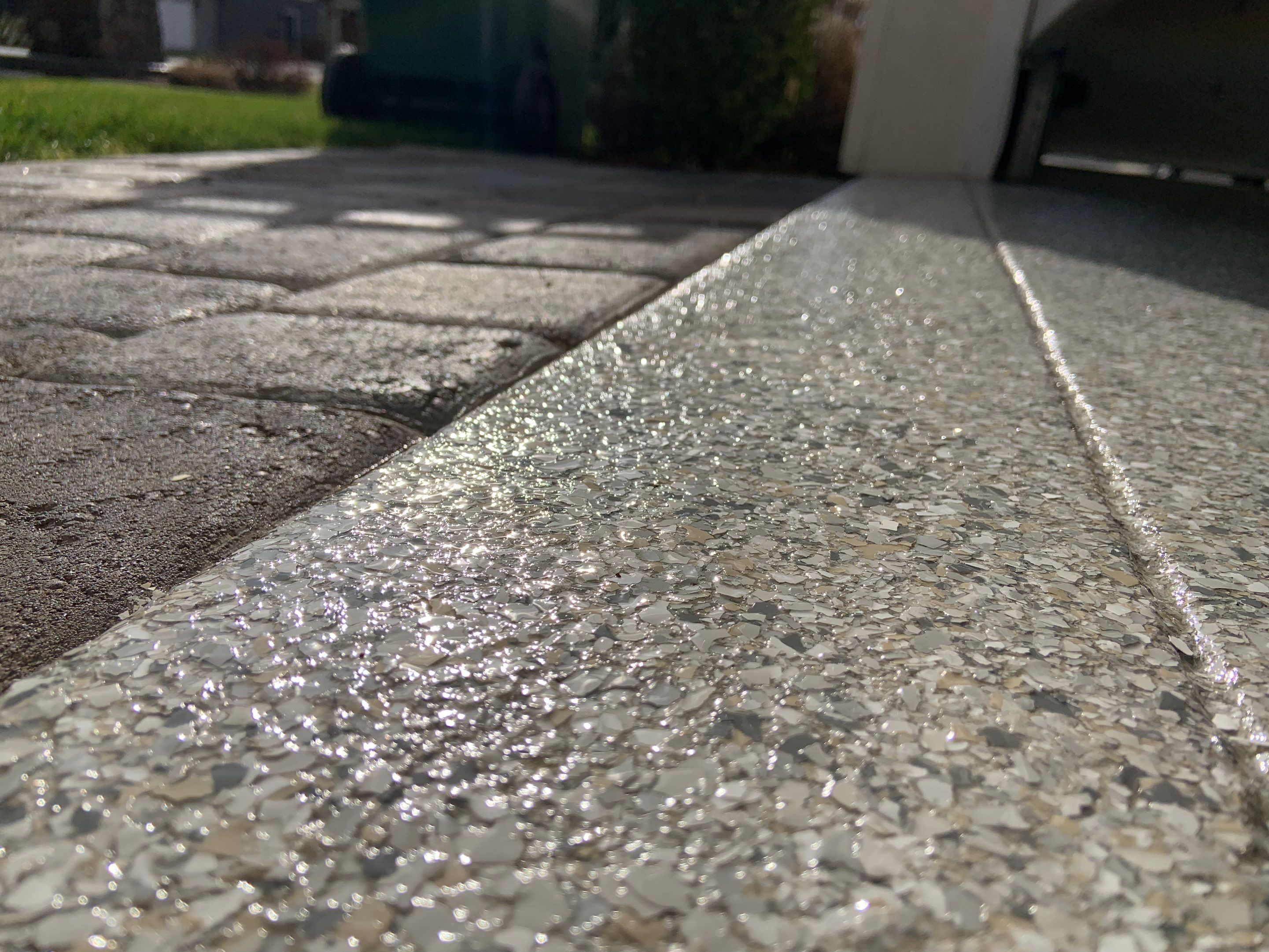 Garage Transformation using Mt Everest by Croc Coatings, LLC