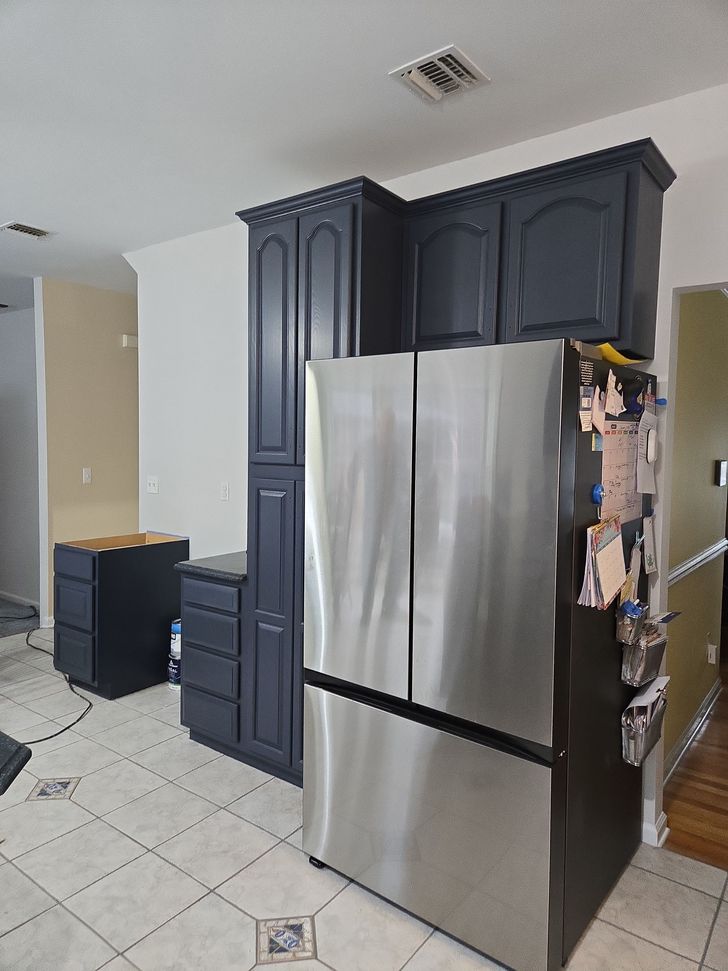 Cabinet Refinishing using Benjamin Moore Command by Spectrum Painting, LLC