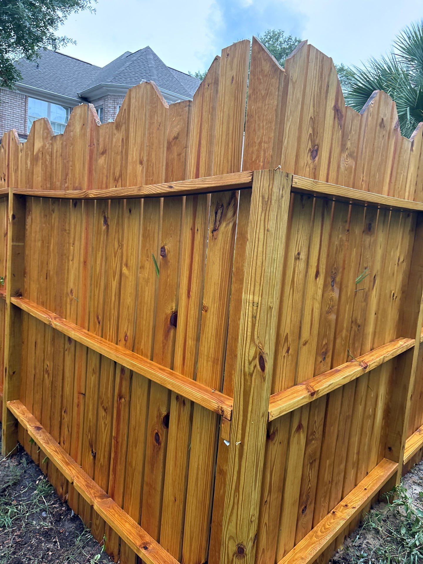 Fence using Wood Sealant by DuraSeal