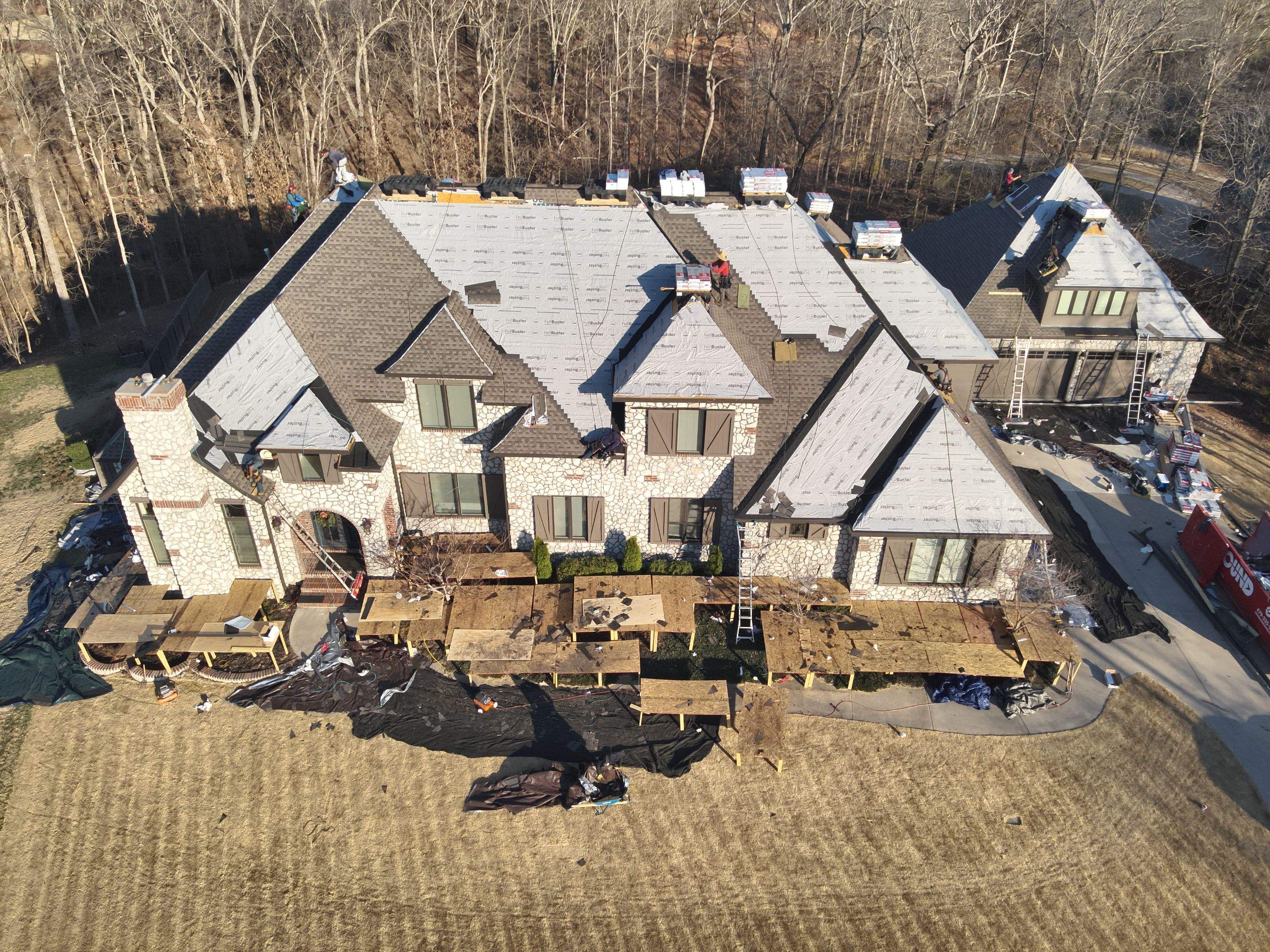 Residential Roofing Installation using GAF Armorshield II by Ozark Mountain Roofing