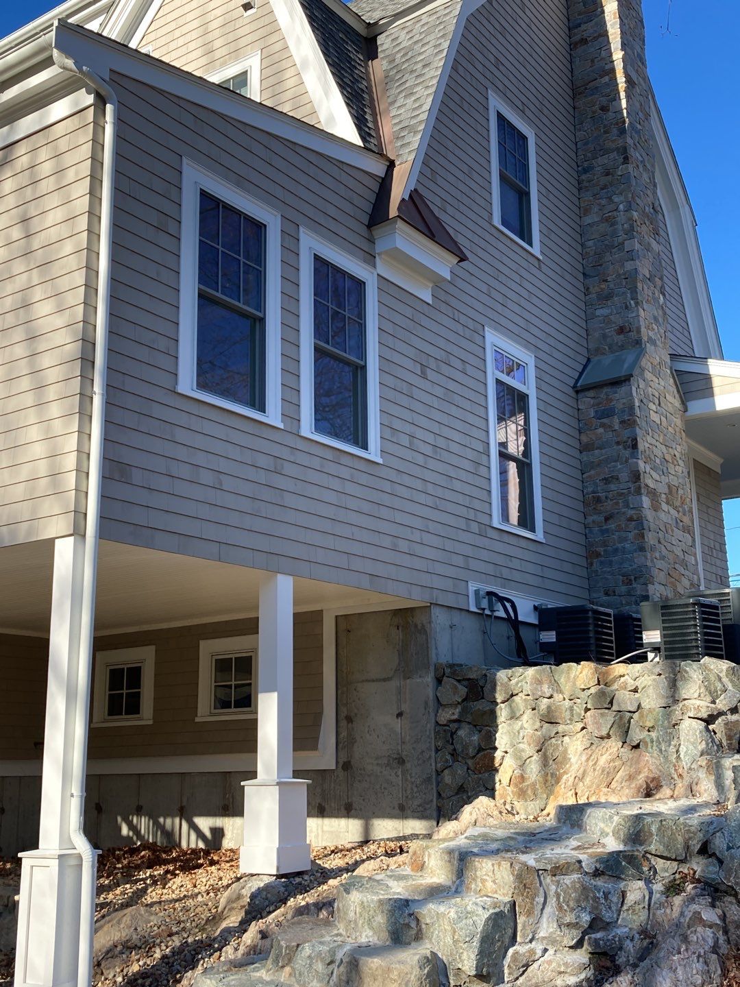 Cohasset, MA Gutter Installation using 6" Half Round Aluminum Gutter by Gutter Pro Enterprises