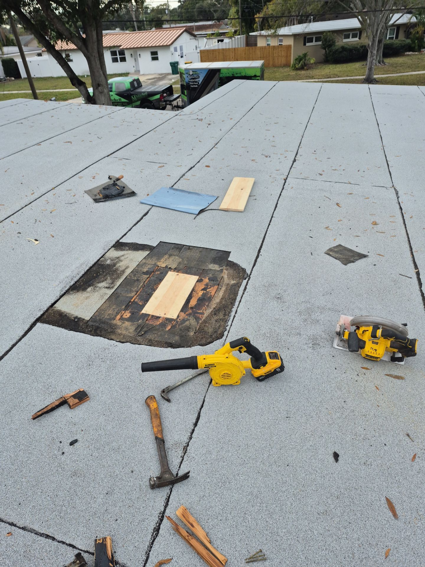 Project in Clearwater 33764 by Mitchell Roofing Company LLC