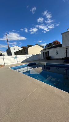 Davenport Pool Deck Project in McKees Rocks
