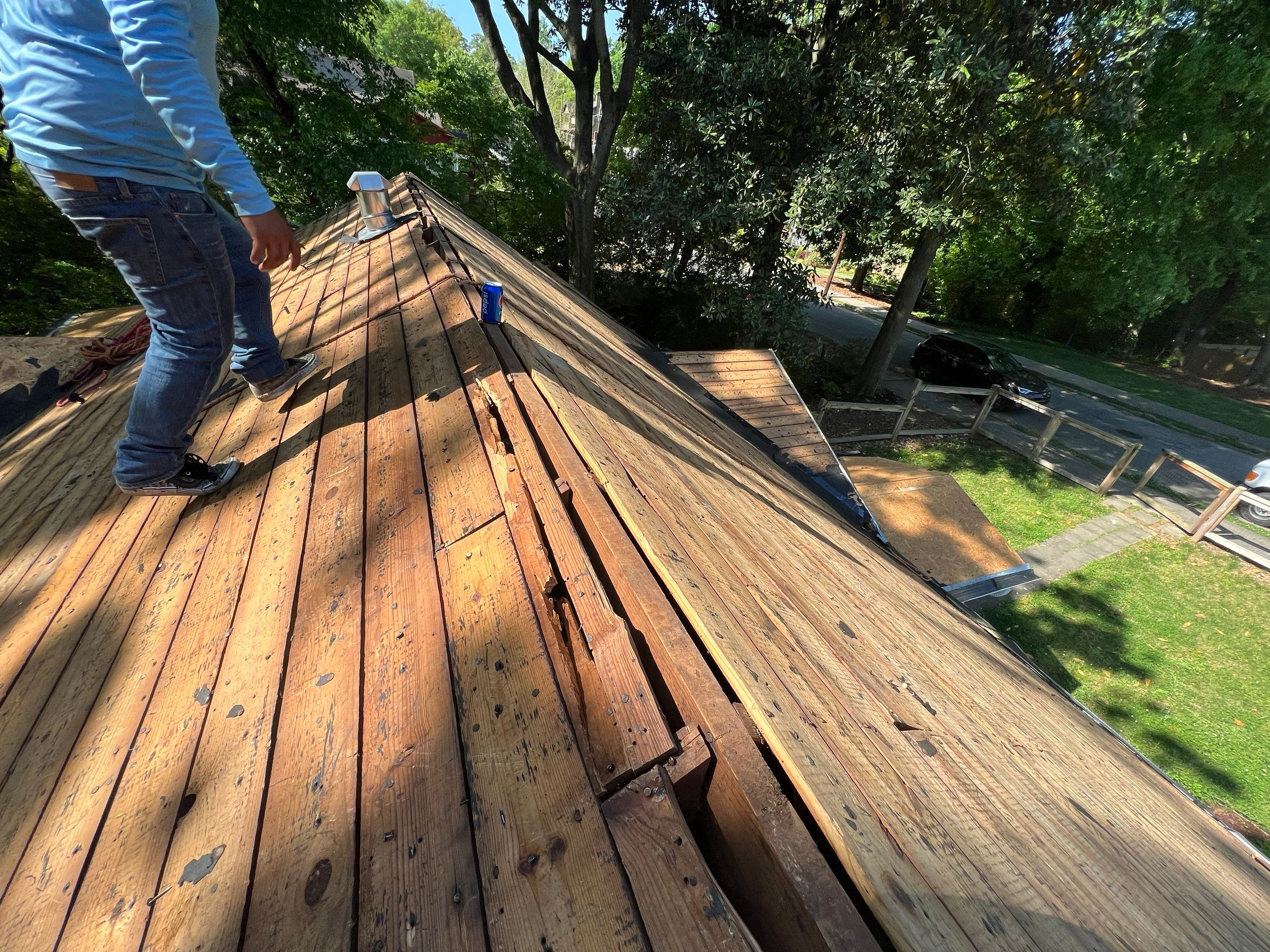 Roof Replaced and interior repaired by Nailed It Roofing & Remodeling LLC