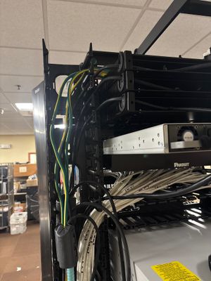Structured cabling installation by CimaSolutions