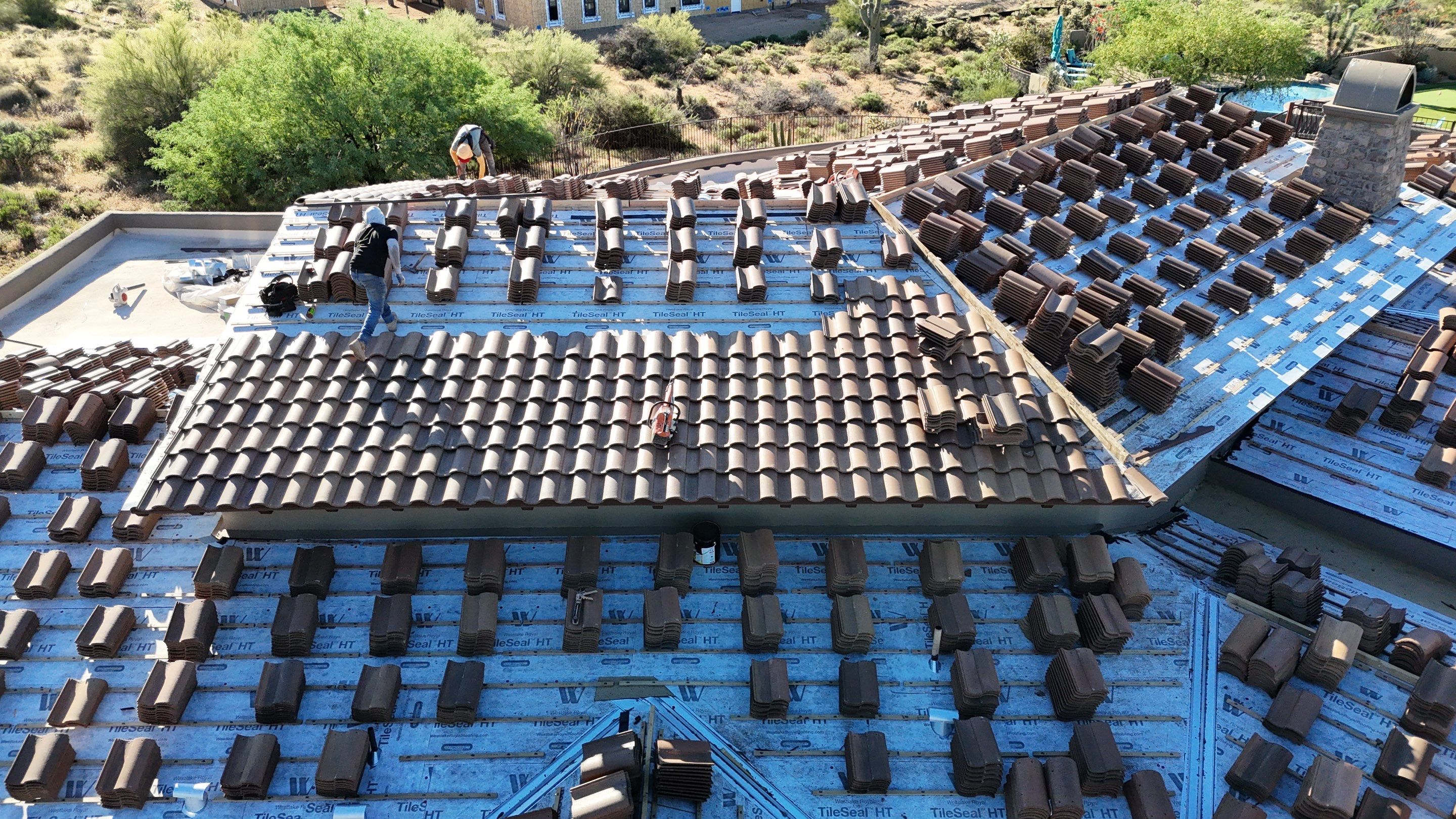 Project in Scottsdale by Saint Roofing