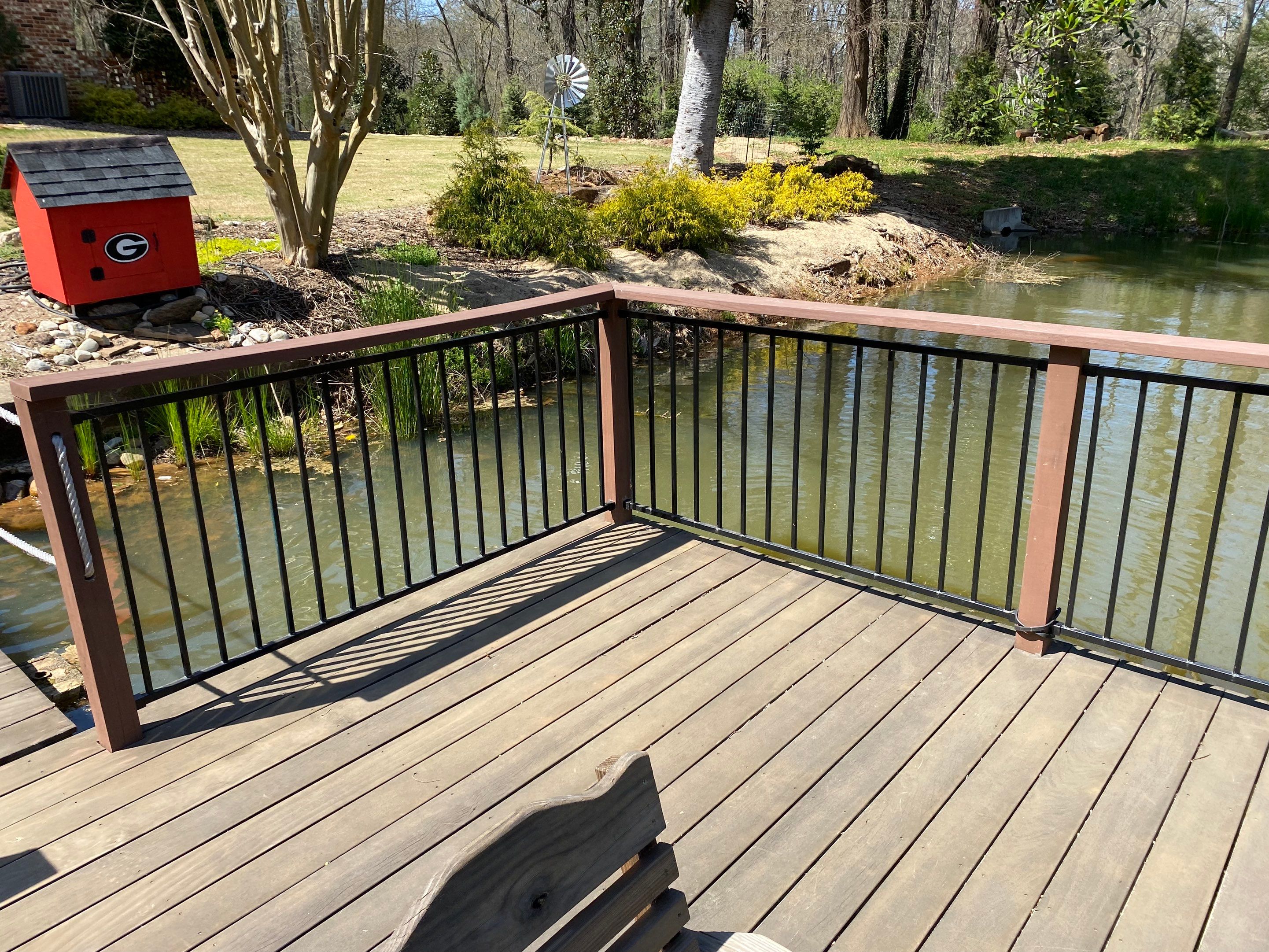 Dock using Wood Sealant by DuraSeal