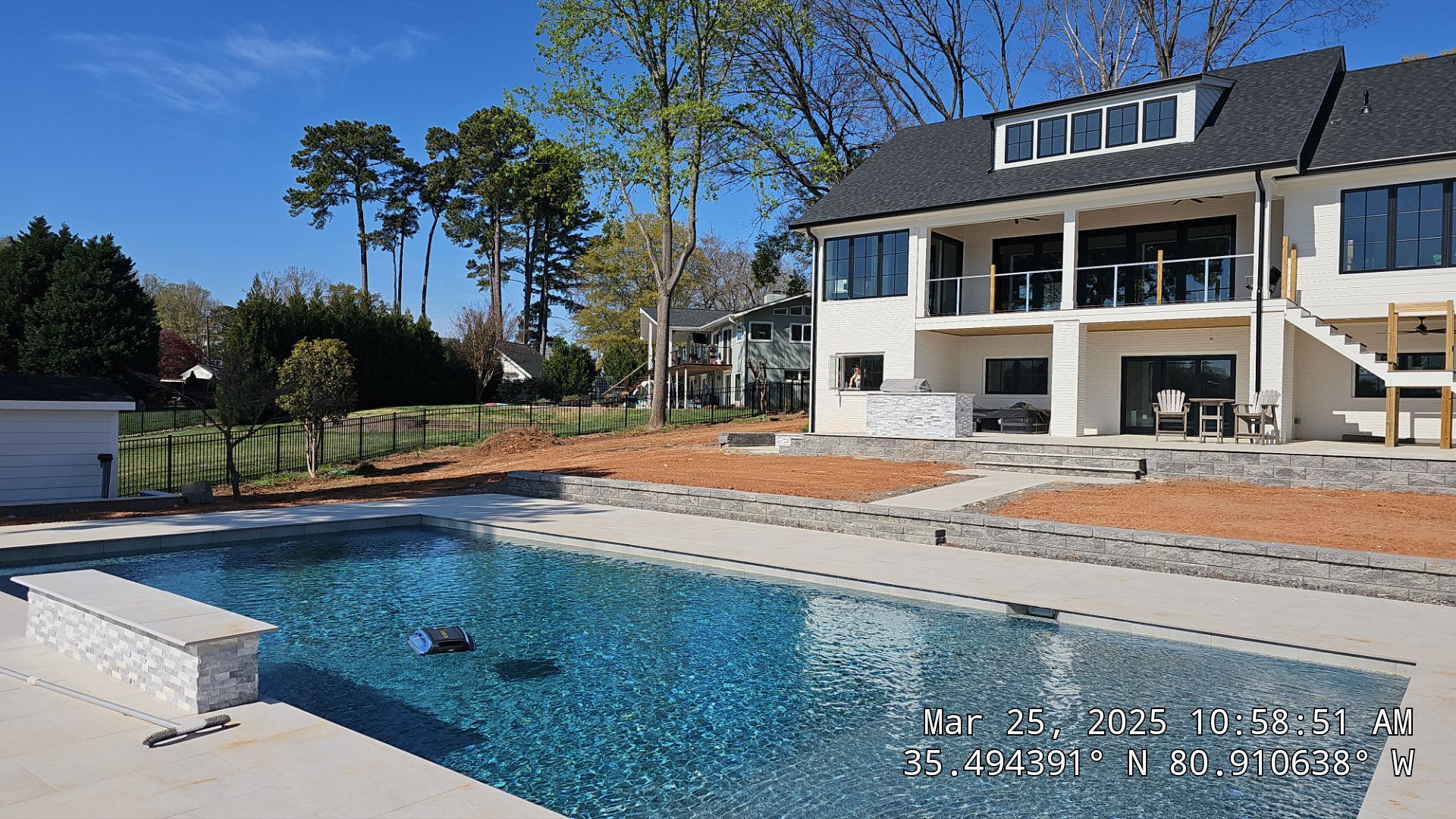 Hardscape Installation using Irrigation by Carolina-Metro Landscape, Inc