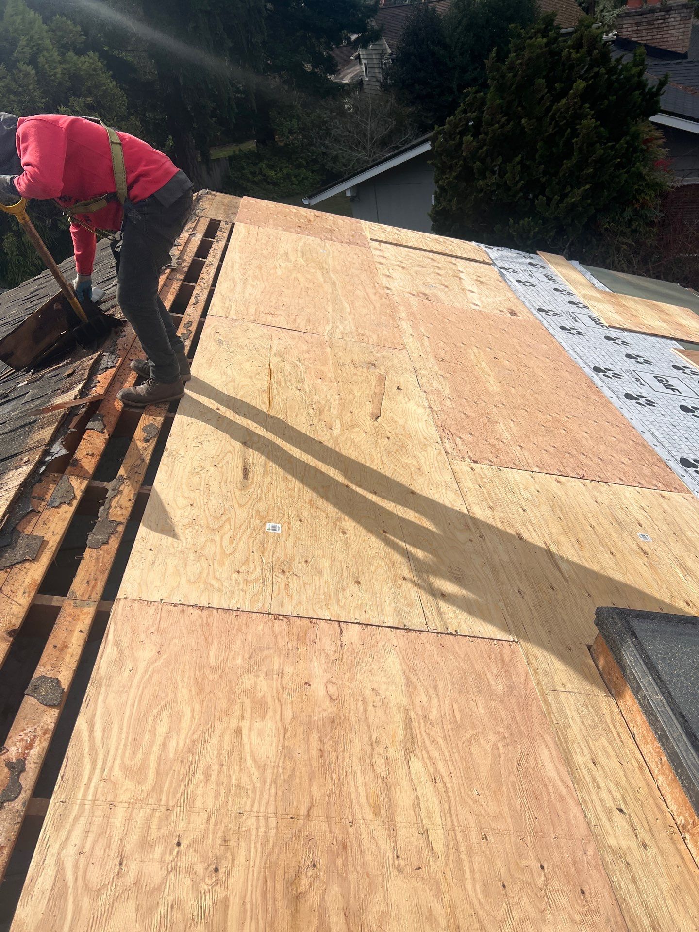 Residential Roofing Installation using GAF HDZ Shingles by Roofing Formula LLC