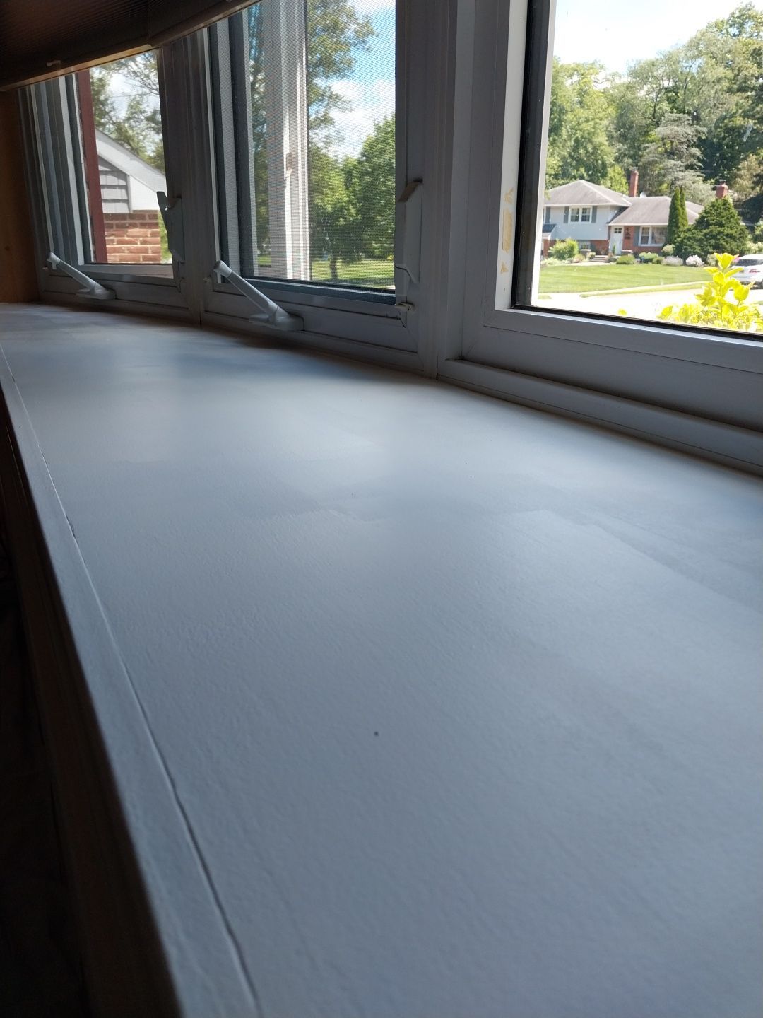 Window Repair using Sherwin Williams Emerald  by Laser Focused Solutions LLC