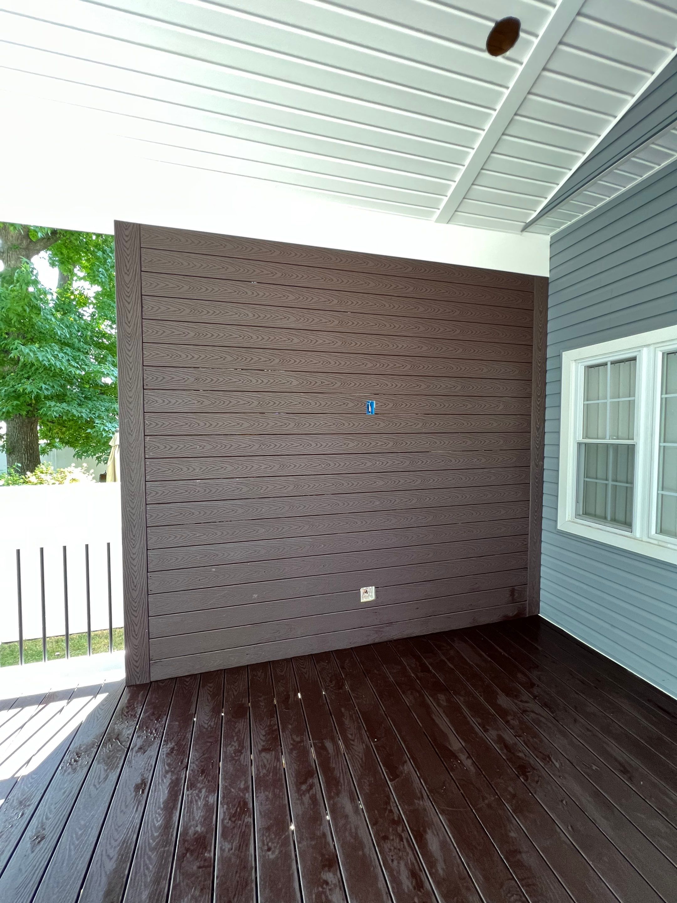 New Deck With Porch by deck guardian