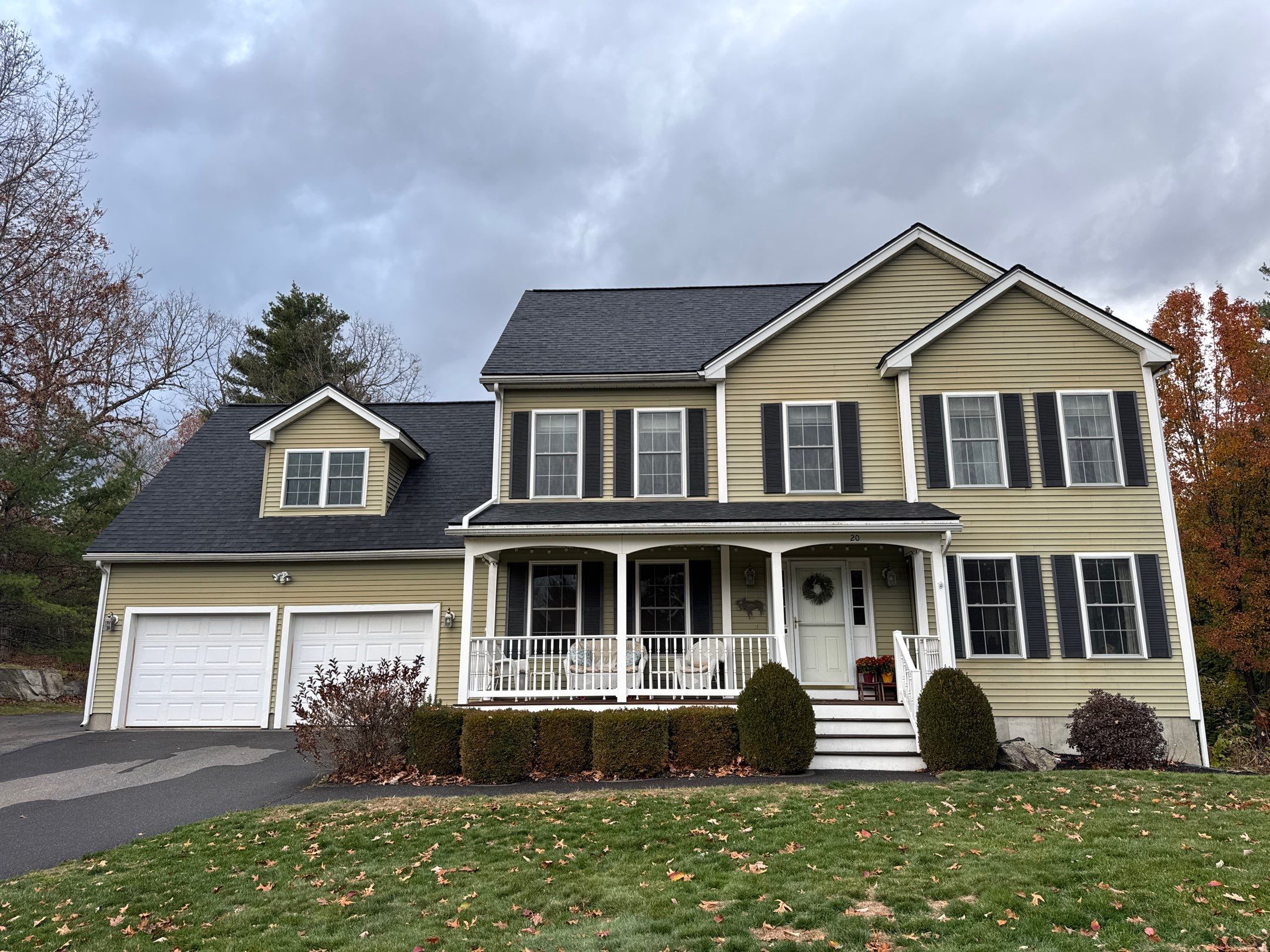 Litchfield, NH Roof Replacement With Owens Corning Onyx Black Shingles by Compass exteriors