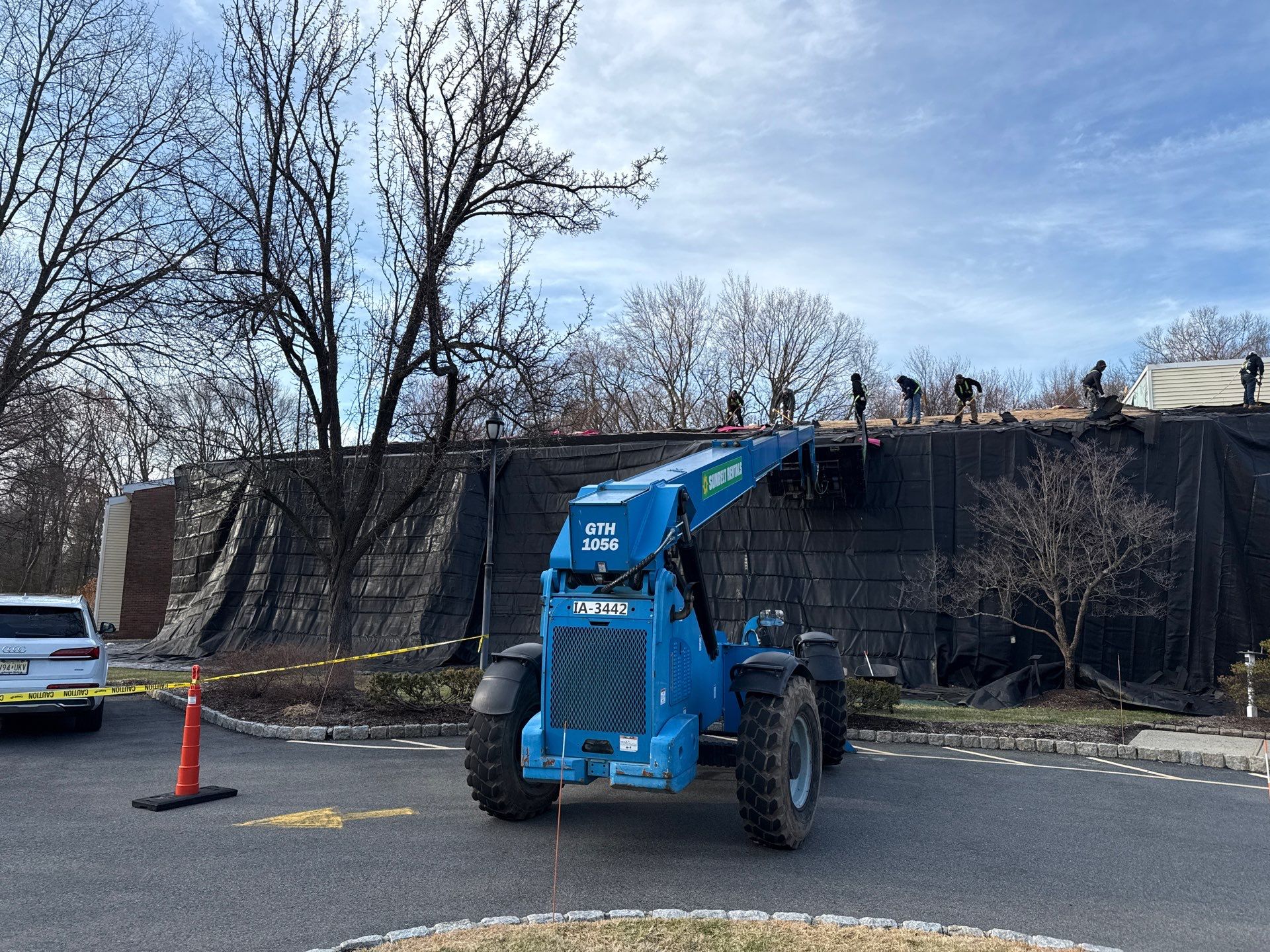 Commercial Roofing Installation using Owens Corning Duration by All Site Roofing