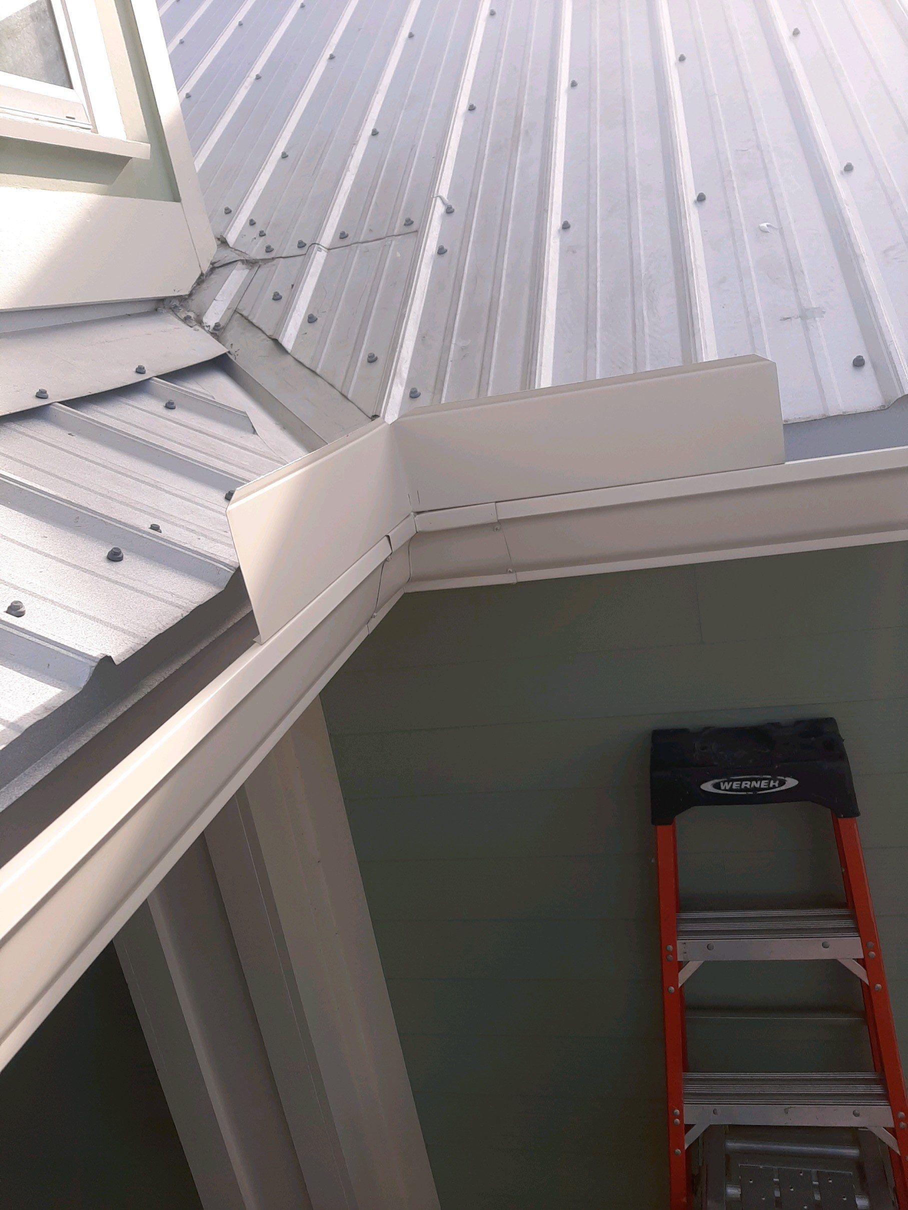Seamless Gutter Installation Using K-Style Gutters And Gutter Guards by Gutter Professors