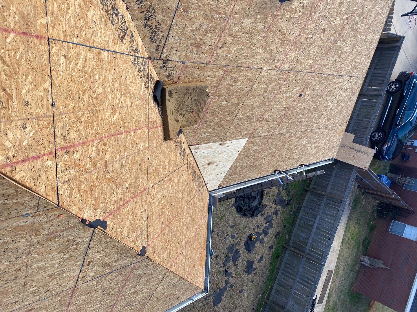 Residential Roofing Installation using Roof Replacement by American Roofing & Construction LLC
