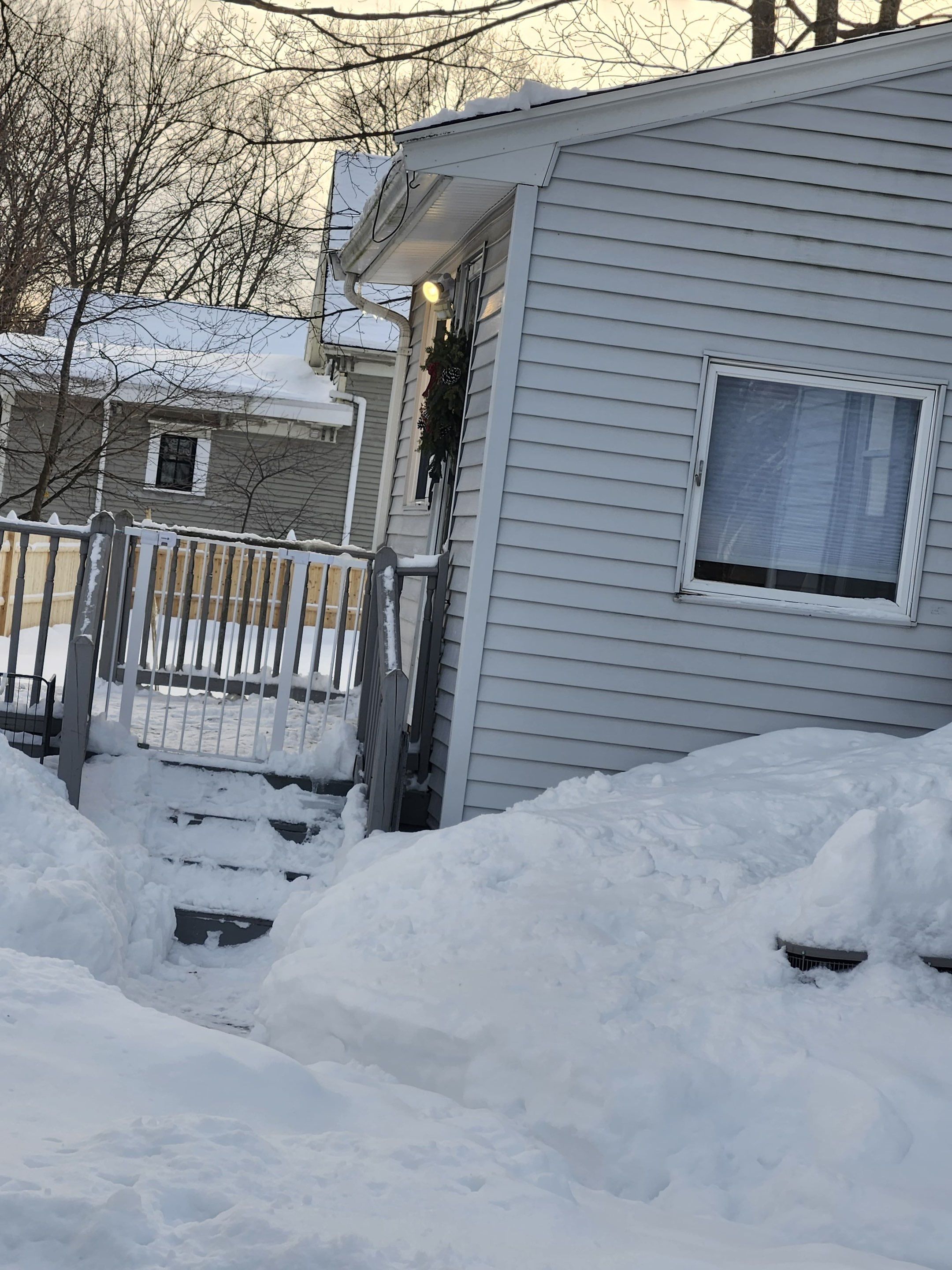 Ice Dam and snow removal by Mighty Dog Roofing of Greater Middlesex County