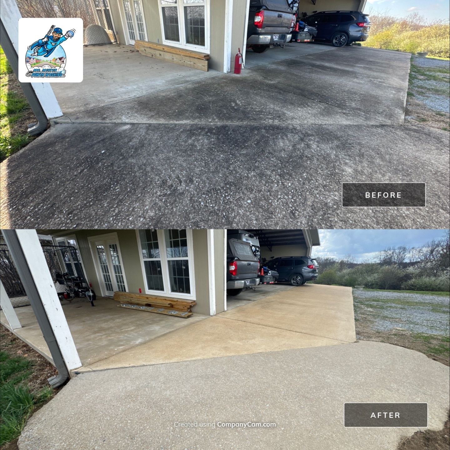 Ellen’s house by Mr. Mister Power Washing