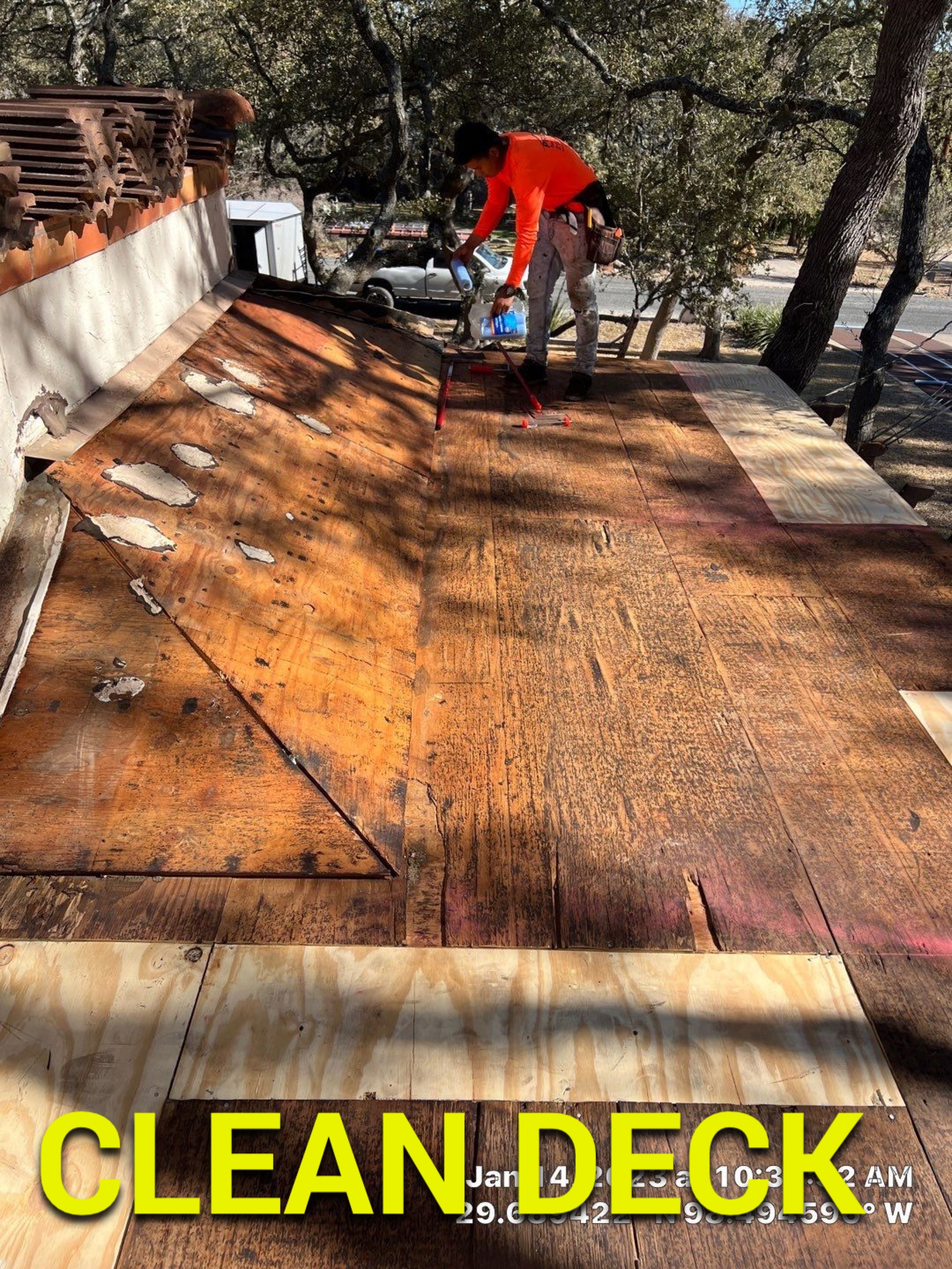 Residential Flat Roof Replacement using Mulehide Modified Bitumen Roofing by Premier Roofing and Contracting