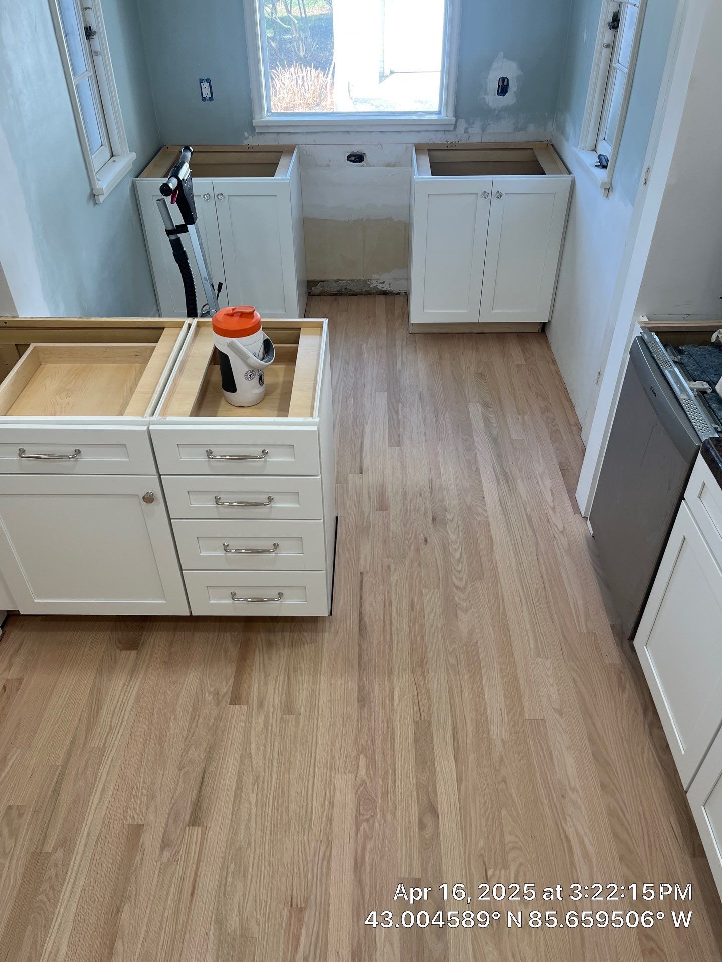 Custom Refinishing on Existing Hardwoods by RTBaldwin Hardwood Floors