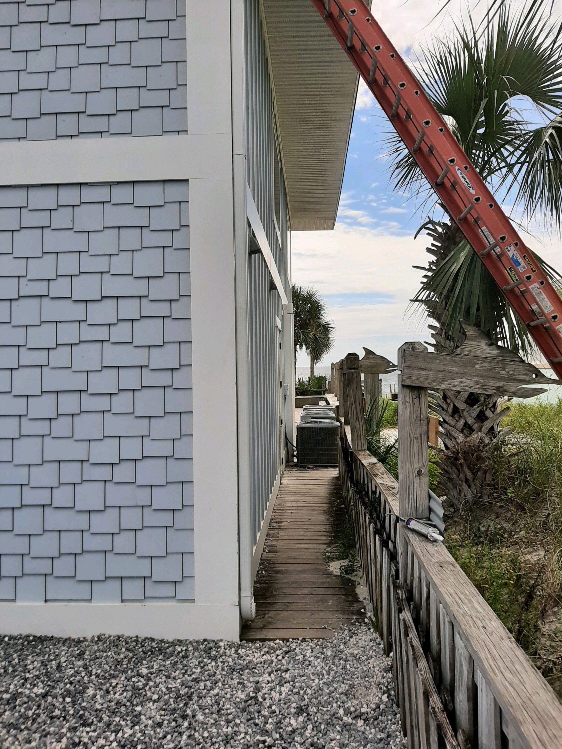 Gutter Installation using K-Style Seamless Gutters by Gutter Professors