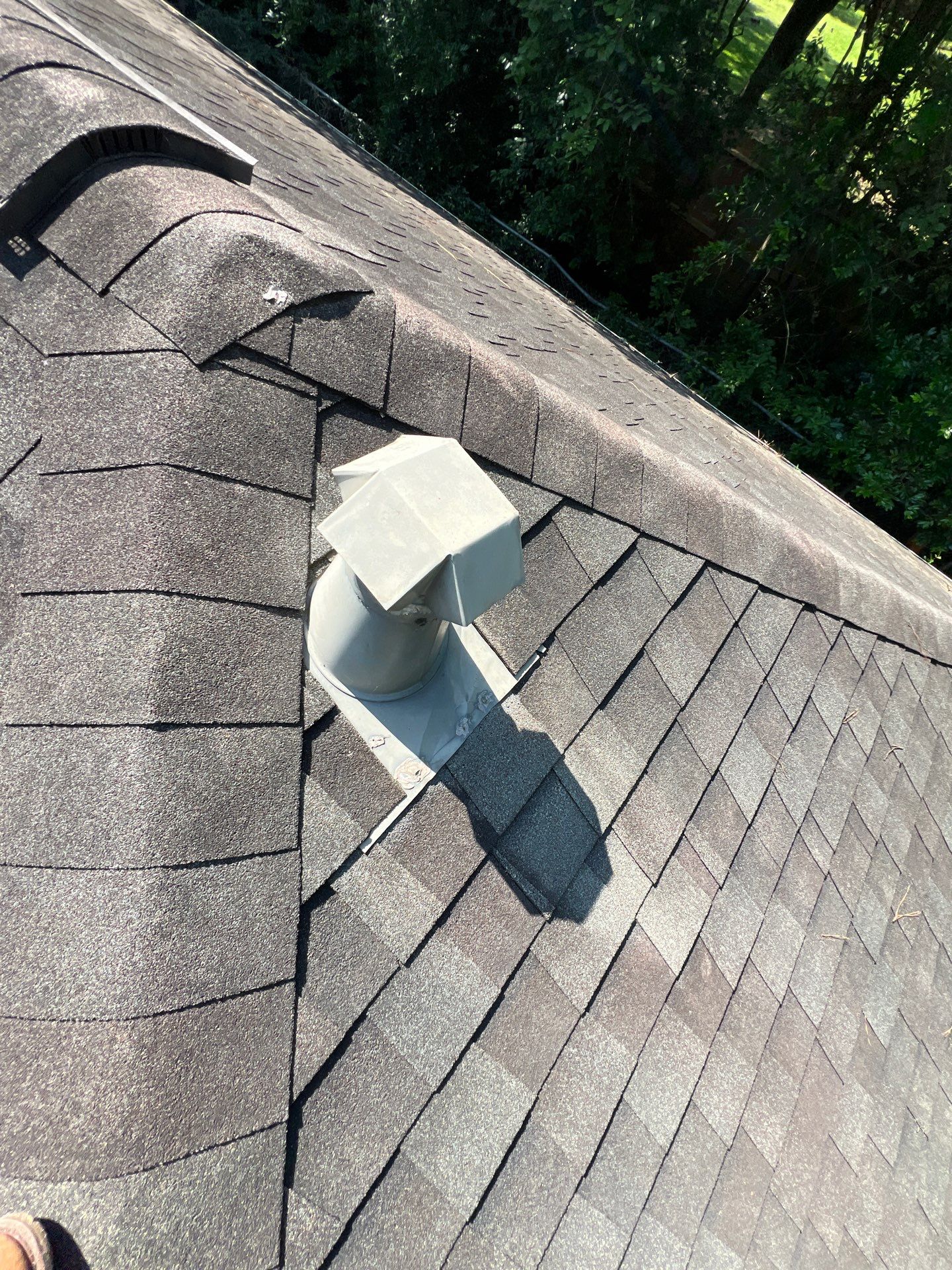 Hail Damage using Metal by Roof Repair Services LLC