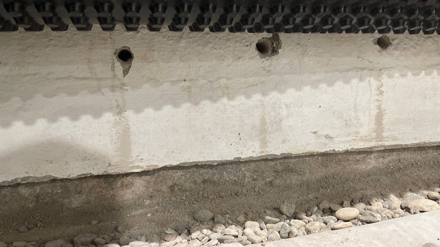 Interior Drain Tile & Wall Drainage in Northeast Minneapolis by Waterproofing Northeast