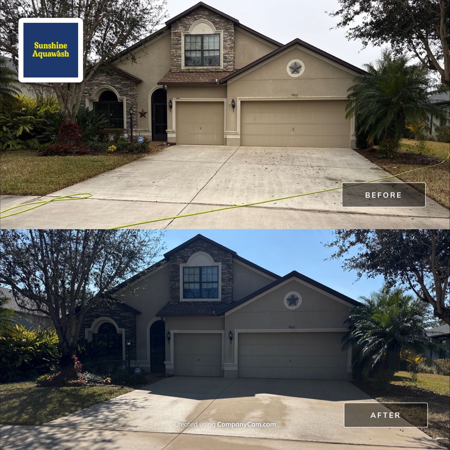 House Wash, Fence Cleaning & Driveway Cleaning in Lexington – Parrish, FL by Sunshine AquaWash