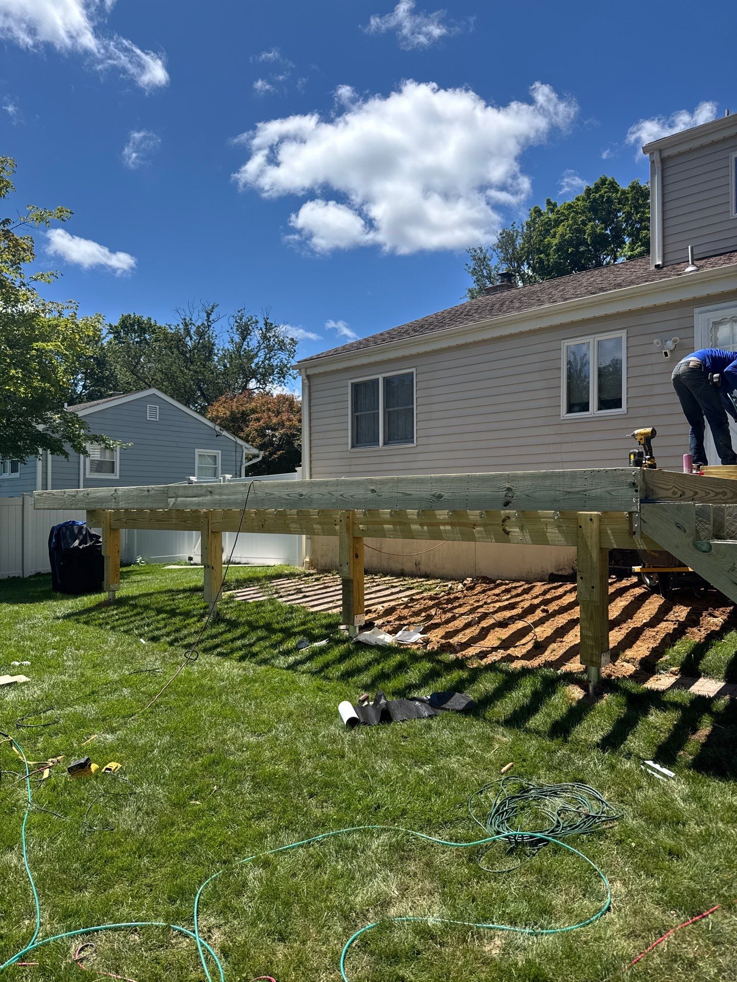 New Deck in Mendham, New Jersey by deck guardian