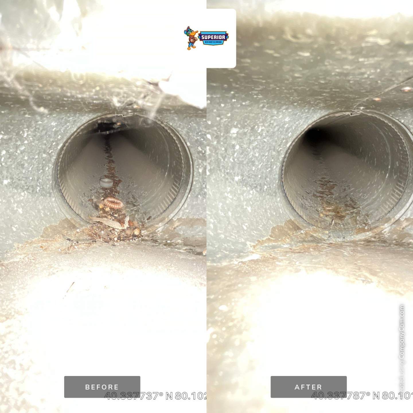 Air Duct Cleaning With a Vacuum Truck in Pittsburgh, PA by Superior Air Duct Cleaning