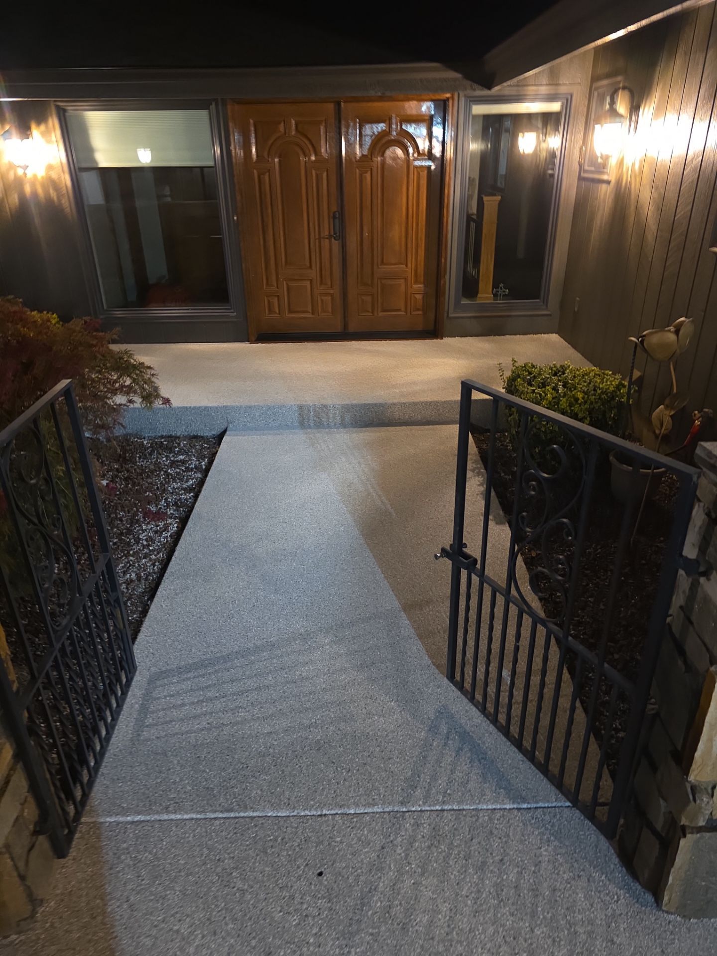 Garage and Entryway Concrete Coating Transformation in Clarkston Washington by Croc Coatings, LLC