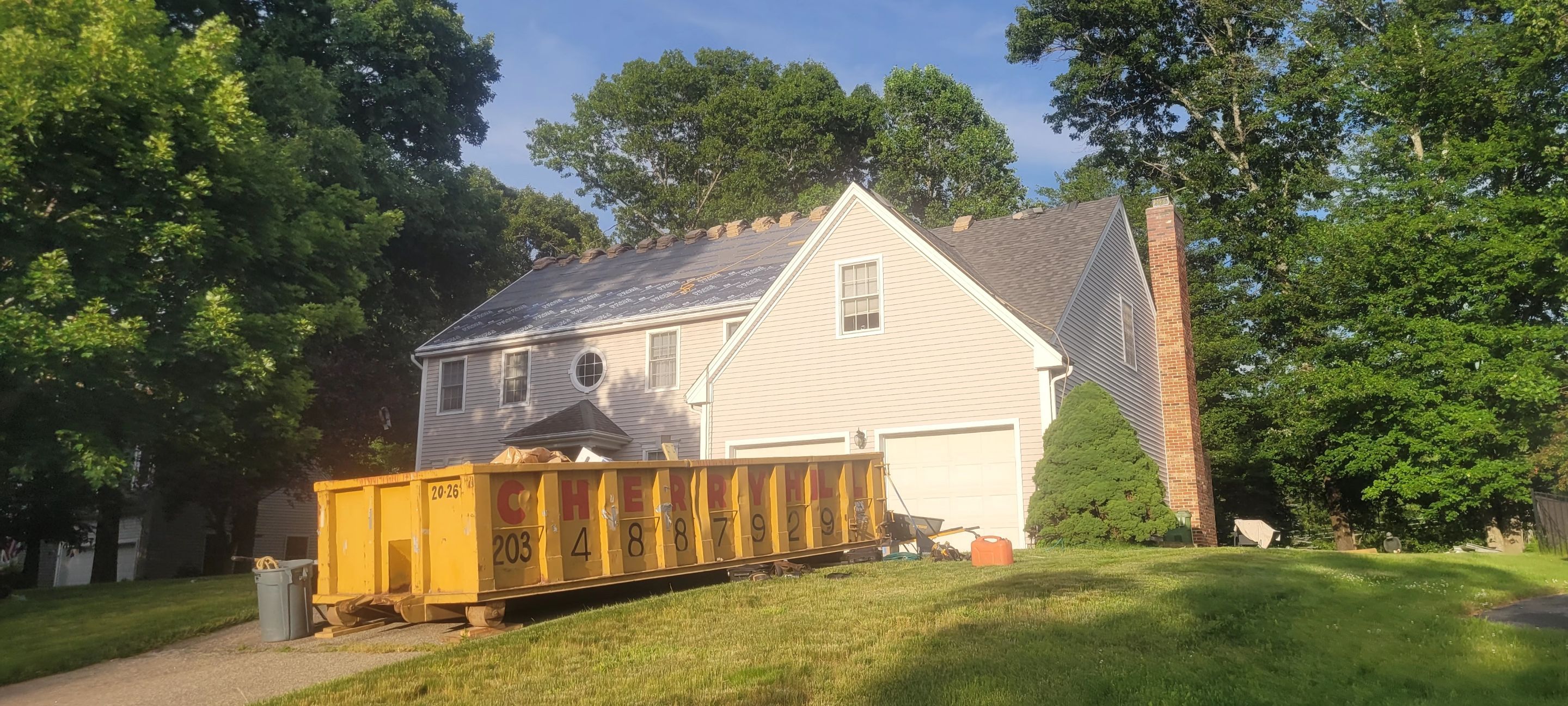 New Asphalt Shingled roof in Glastonbury by DiGiorgi Roofing and Siding Inc