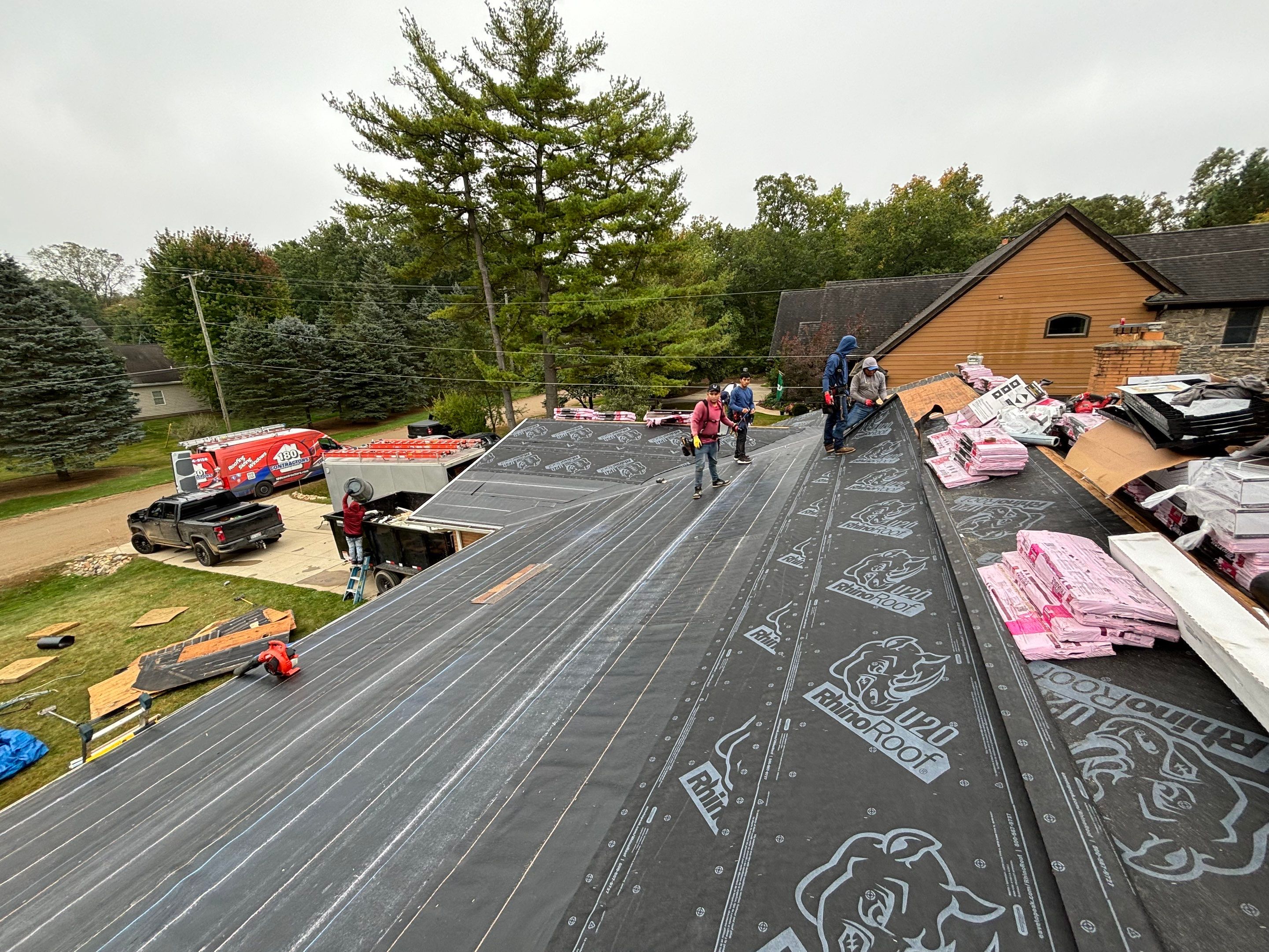 Roof Replacement using Owens Corning by 180 Contractors