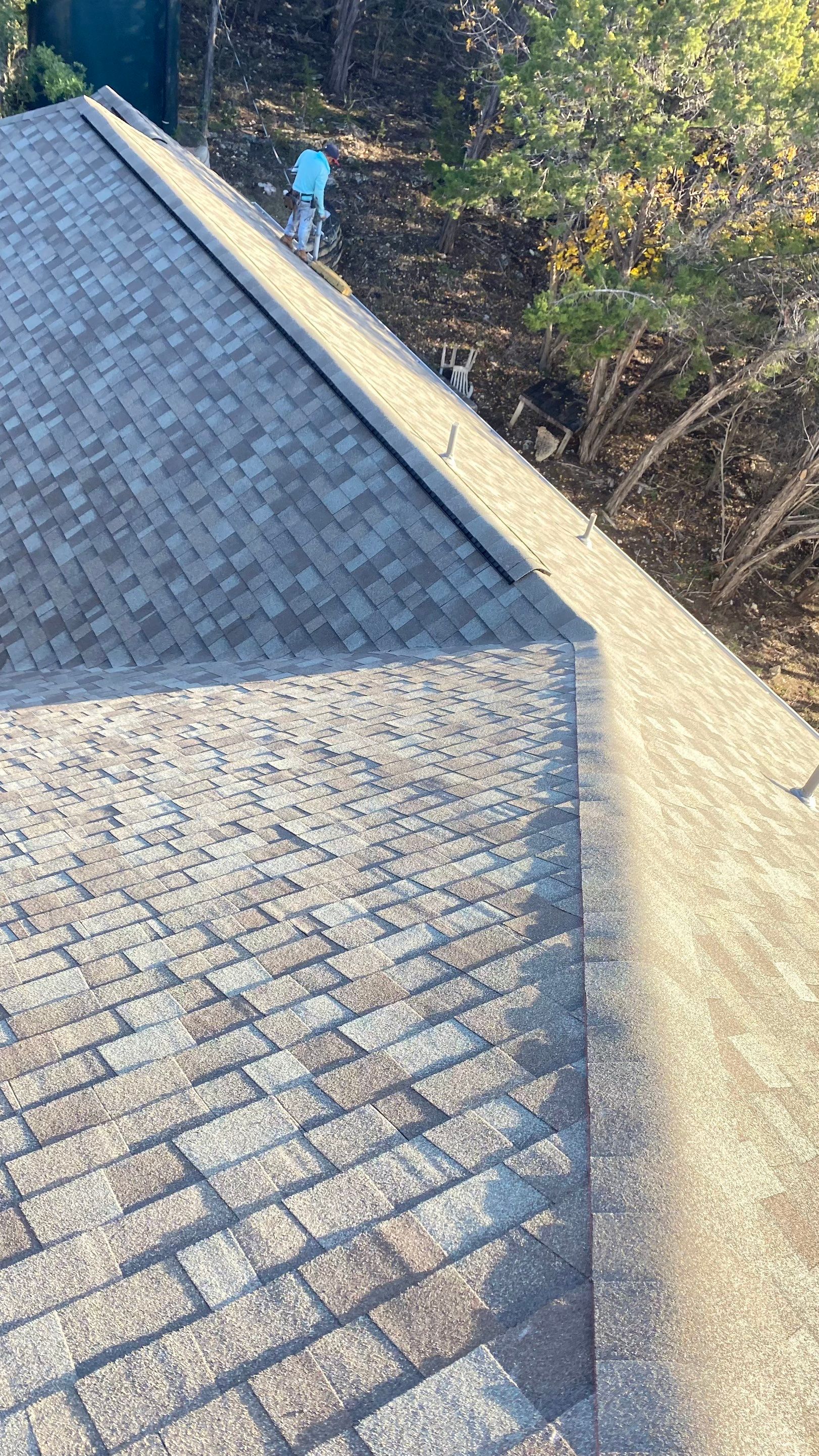 Residential Roof Replacement using Owens Corning 30 year Architectural Shingles by Premier Roofing and Contracting