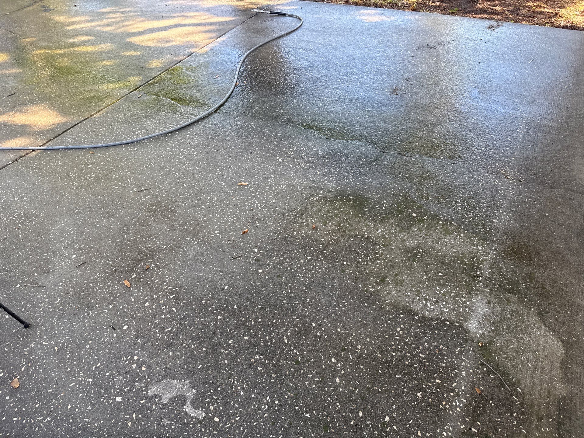 Concrete Driveway & Sidewalk Cleaning ā Peppermill IV at Providence Lakes, Brandon, FL by Sunshine AquaWash