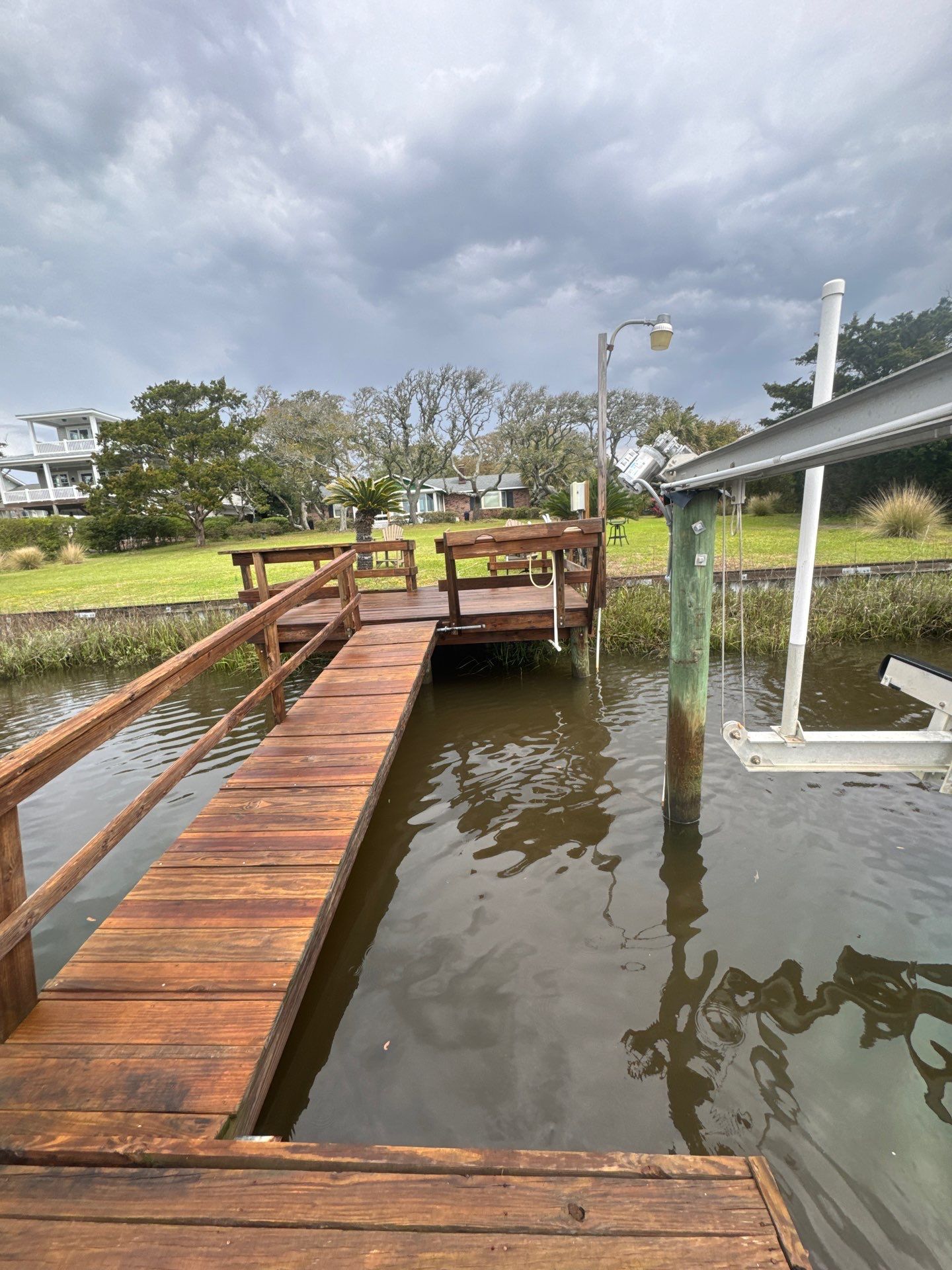 Dock using Wood Sealant by DuraSeal