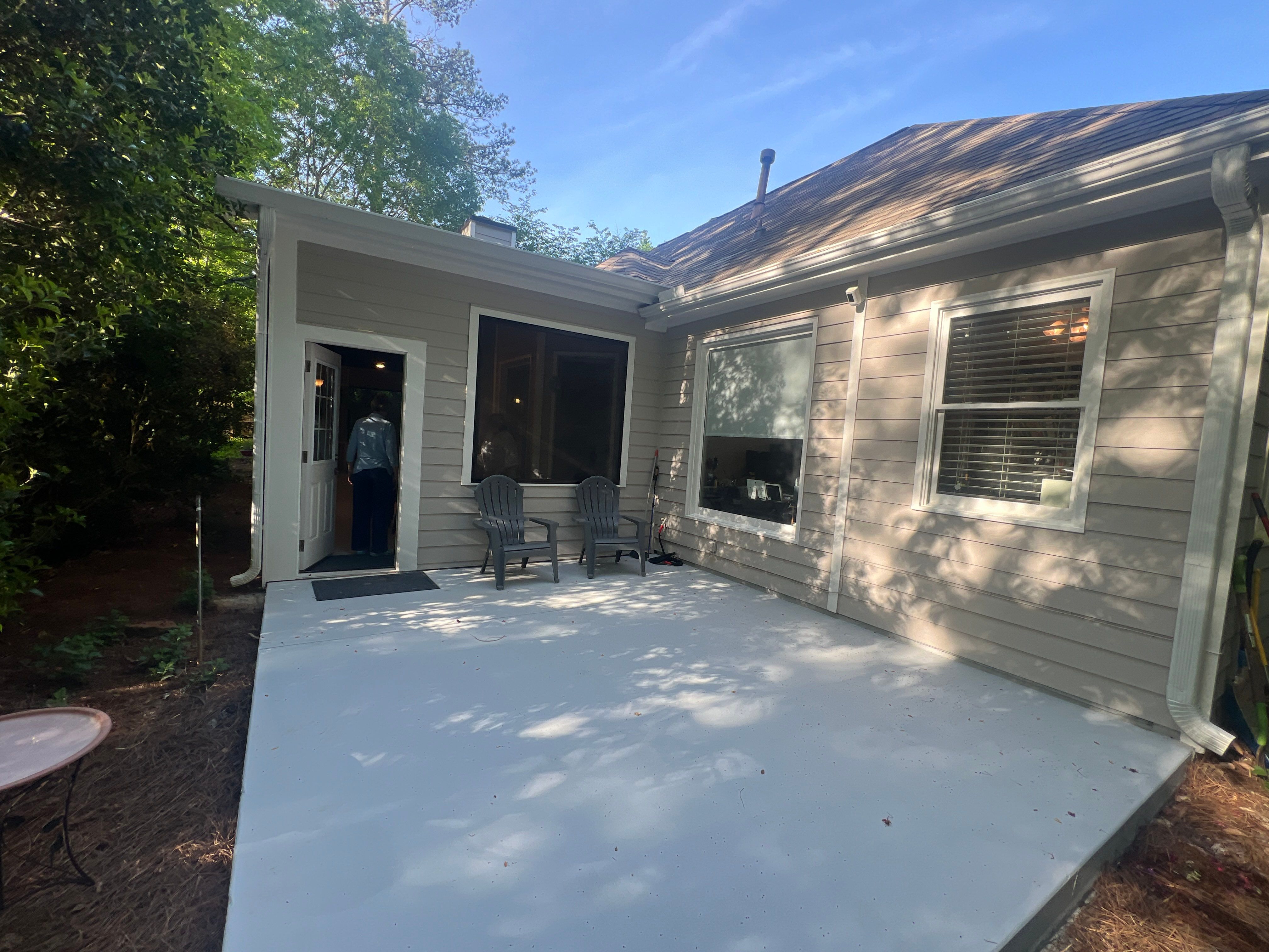 Covered Porch-Stefan  by Clark Brothers Roofing & Construction