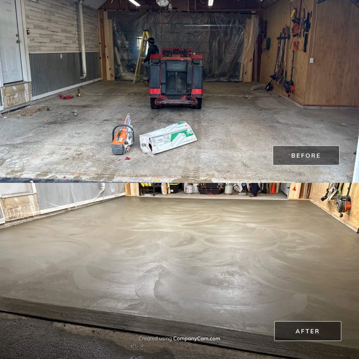 Concrete Garage Floor Replacement  by NG Masonry & Construction LLC