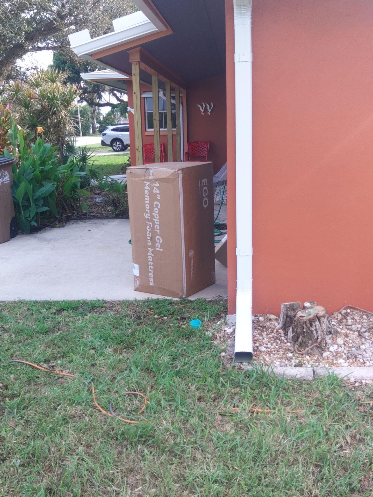 Splash Guards for Seamless Gutters in Cape Coral FL by Gutter Professors