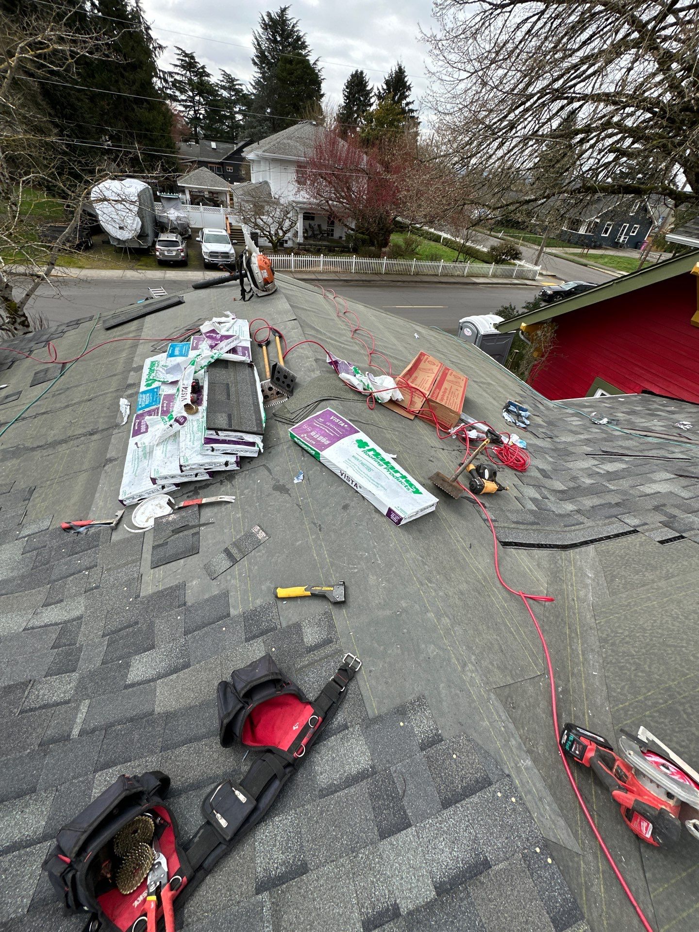 Residential Roofing Installation using Malarkey Highlander by Northwest Roof Maintenance Inc