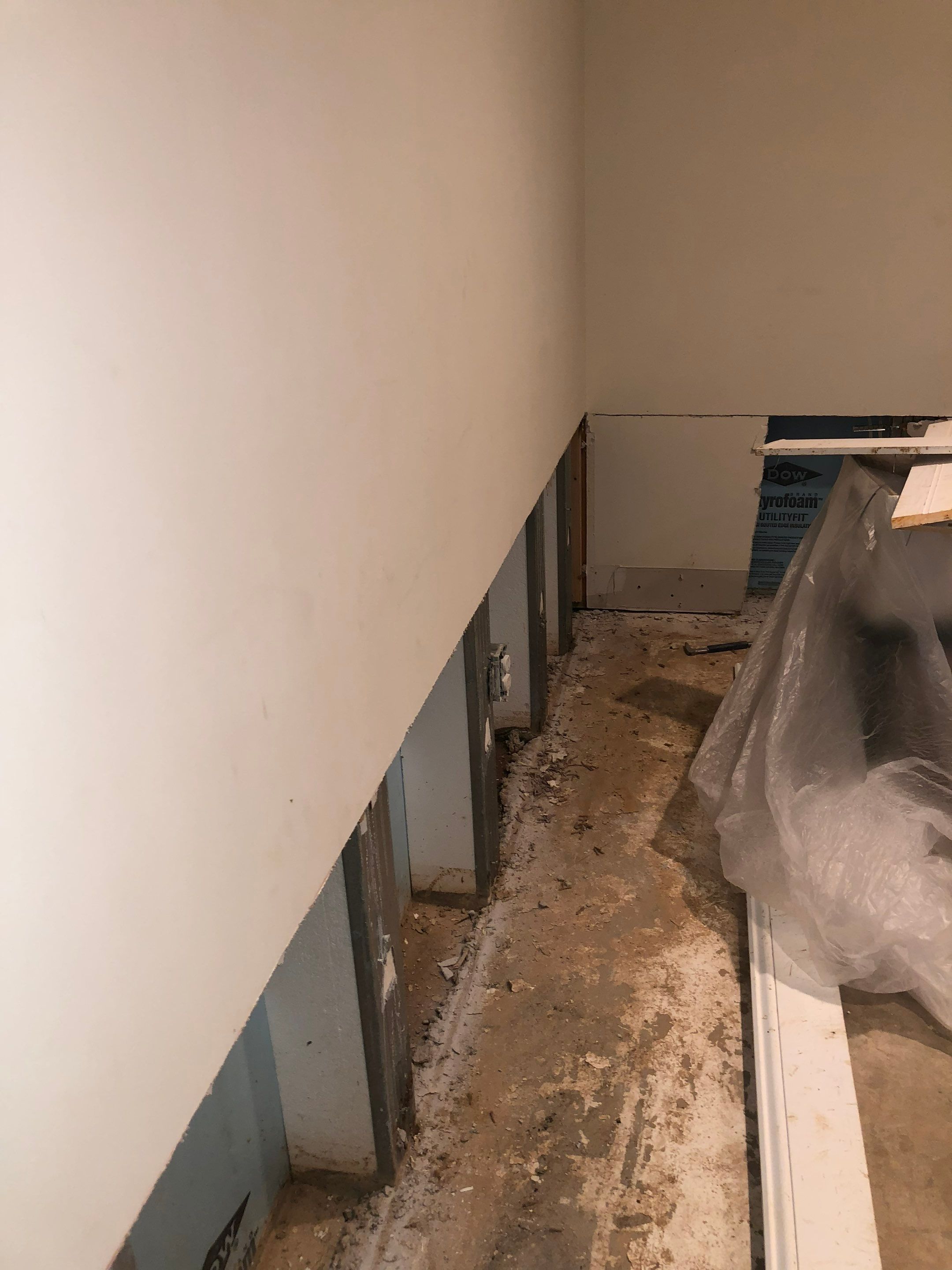 Interior French Drain Job in Summit, NJ by Pure Service Pro, LLC 